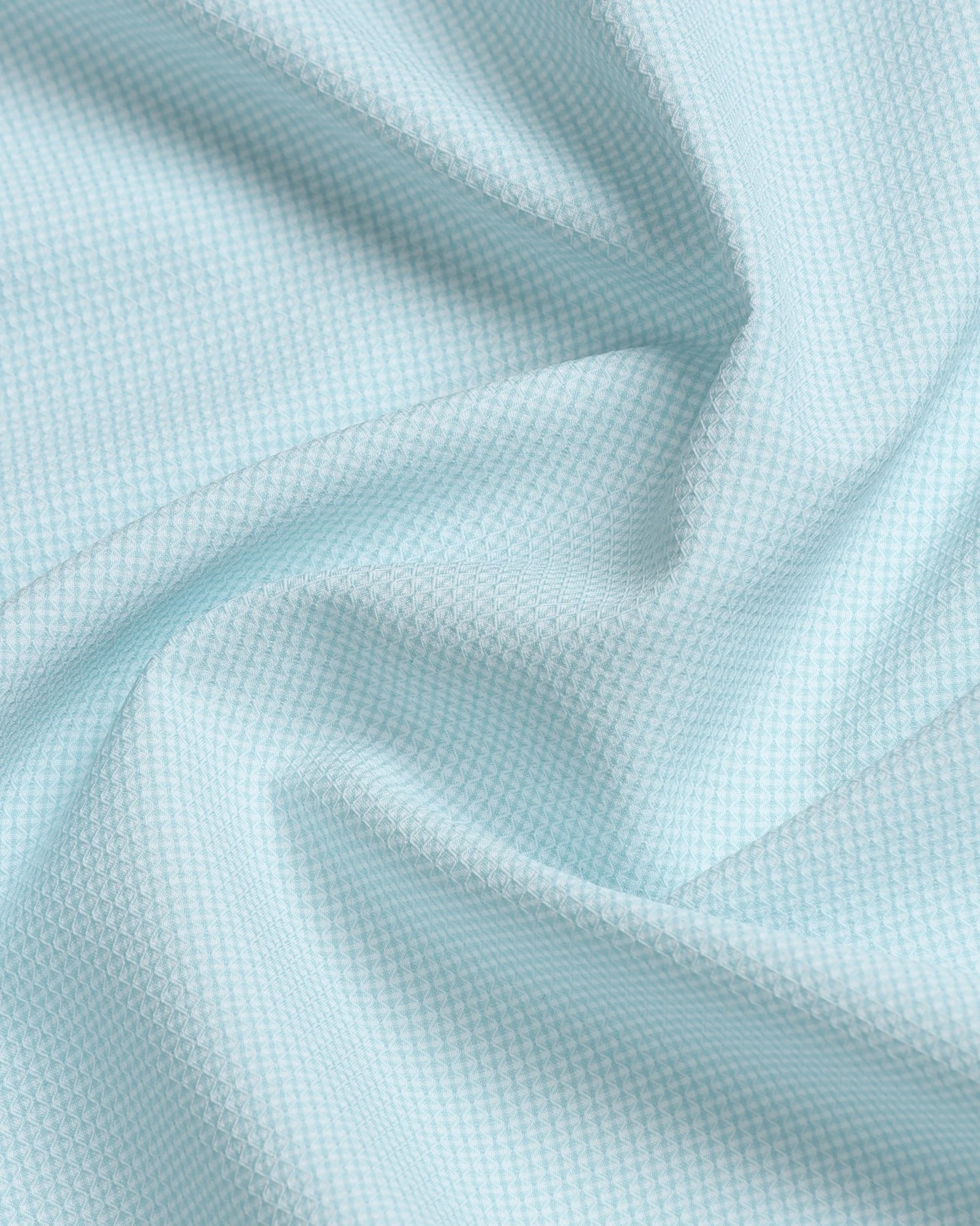 Aqua Non Iron Textured Shirt - Russel - Image 6