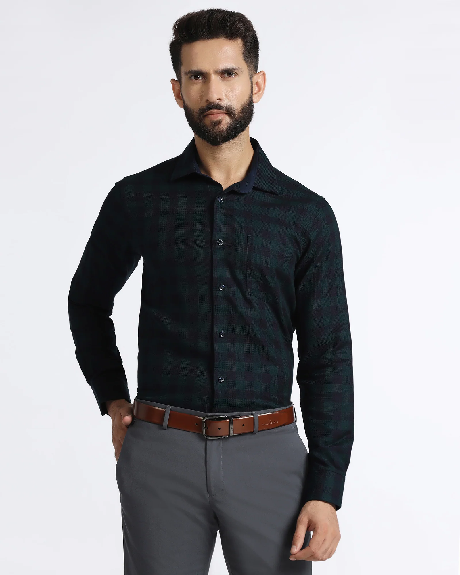Beetle Check Shirt - Reflex