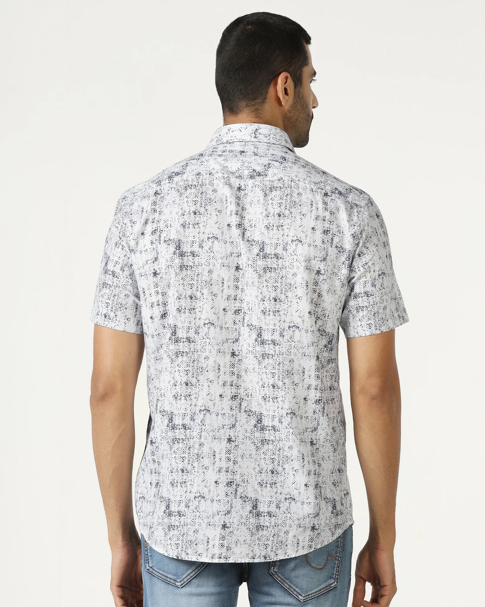 Beetle Half Sleeve Printed Shirt - Howie - Image 2