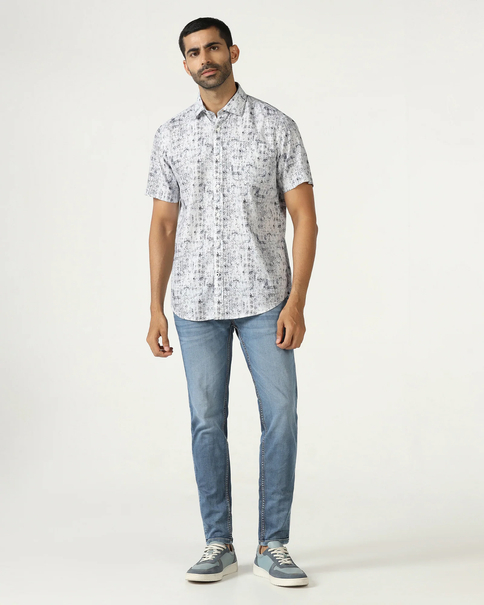 Beetle Half Sleeve Printed Shirt - Howie - Image 3