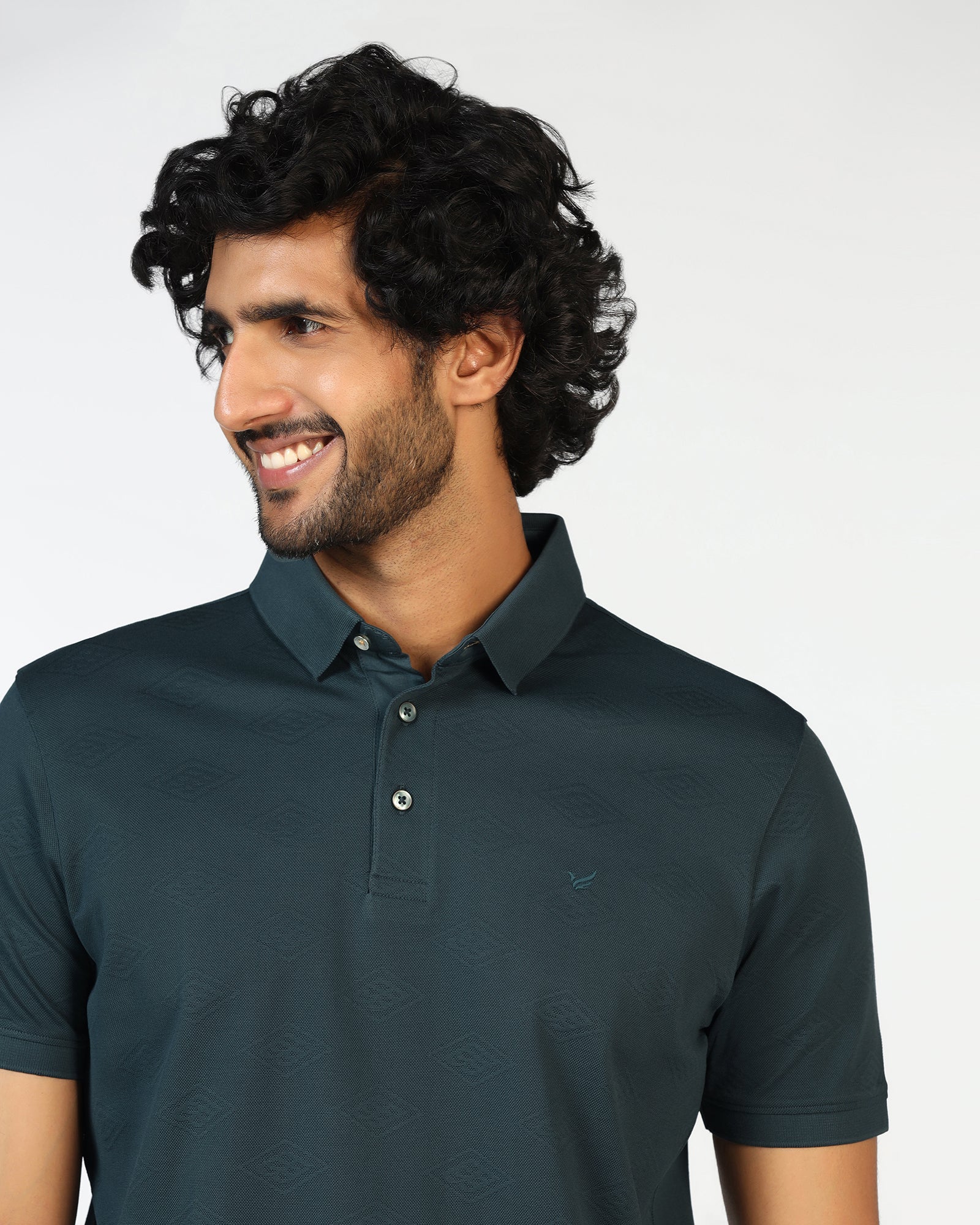 Beetle Textured Polo - Wayne - Image 4