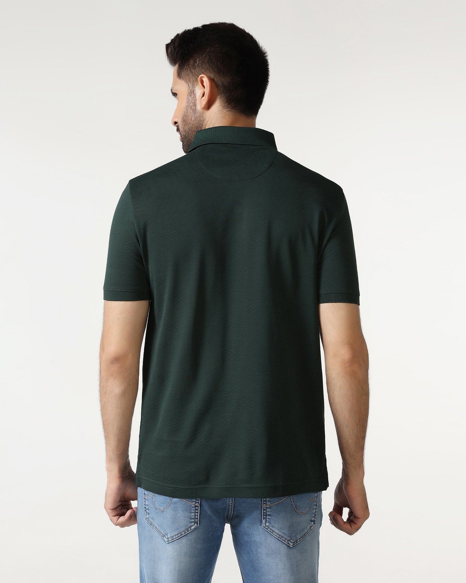 Beetle Textured Polo - Wayne - Image 2