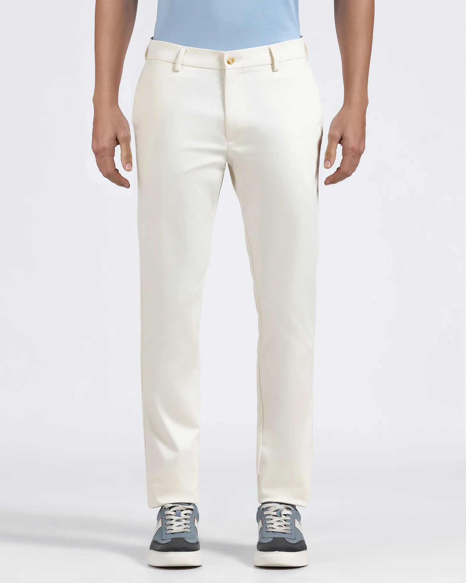 Beige Non Iron Solid Khaki - Cypres - Image 3