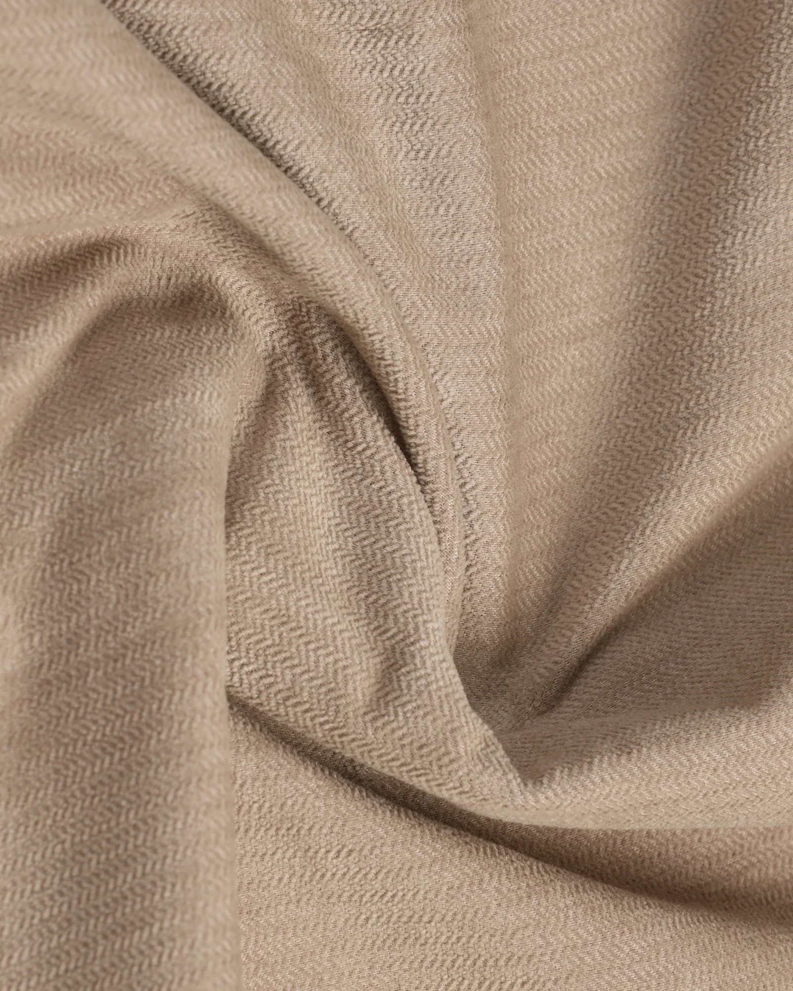 Beige Solid Shirt - Tevez - Image 6