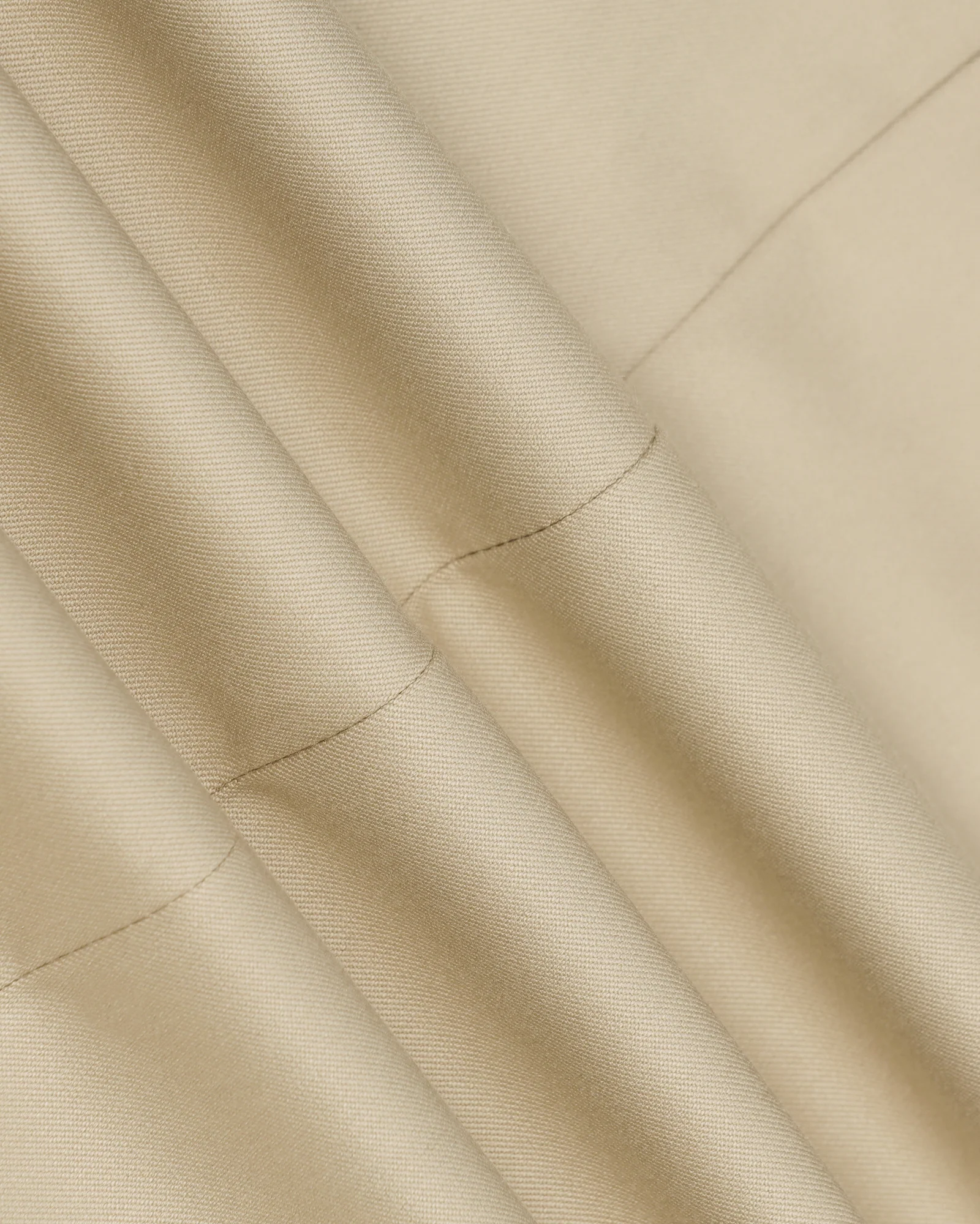 Beige Solid Trouser - Roku - Image 6