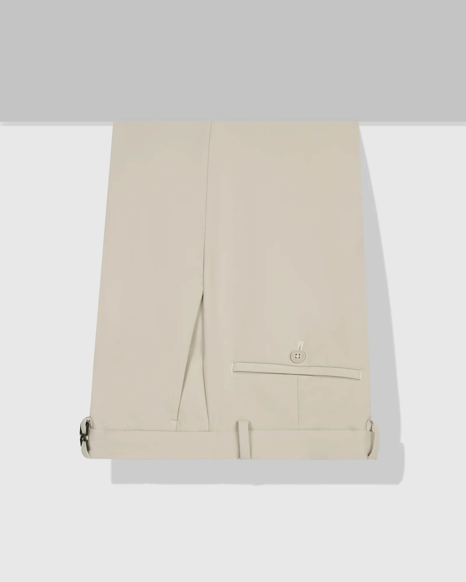 Beige Techpro Solid Trouser - Ashley - Image 5