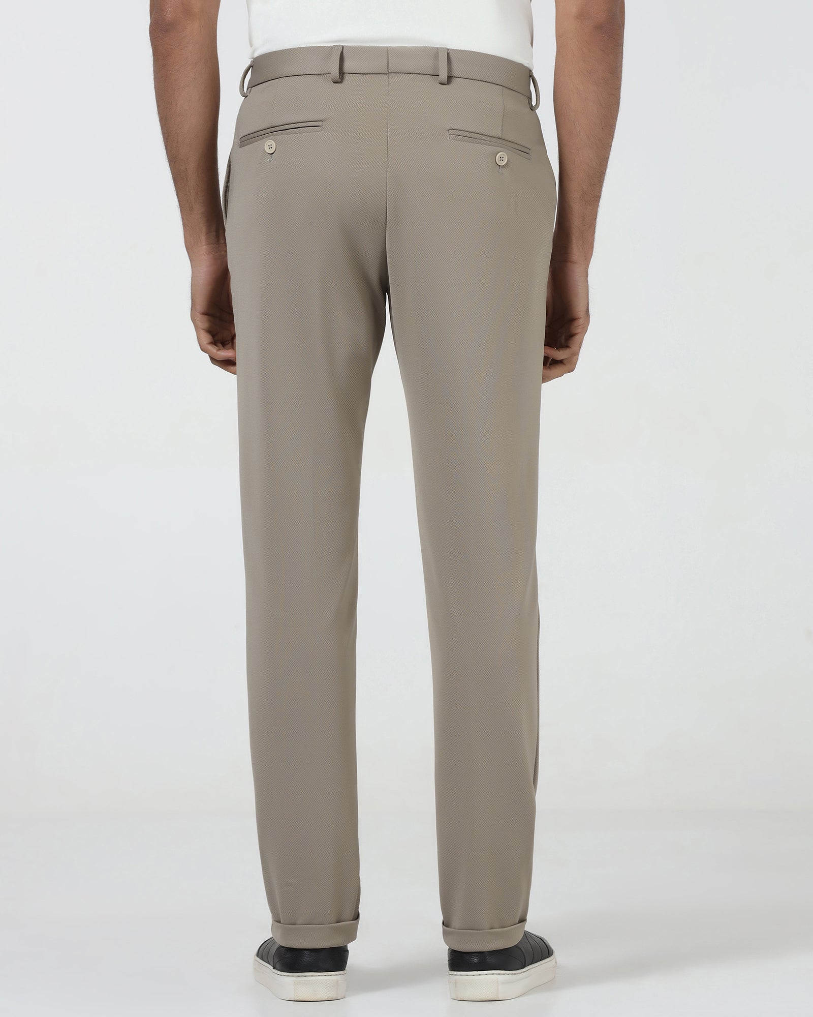 Beige TechPro Textured Trouser - Meteor - Image 2