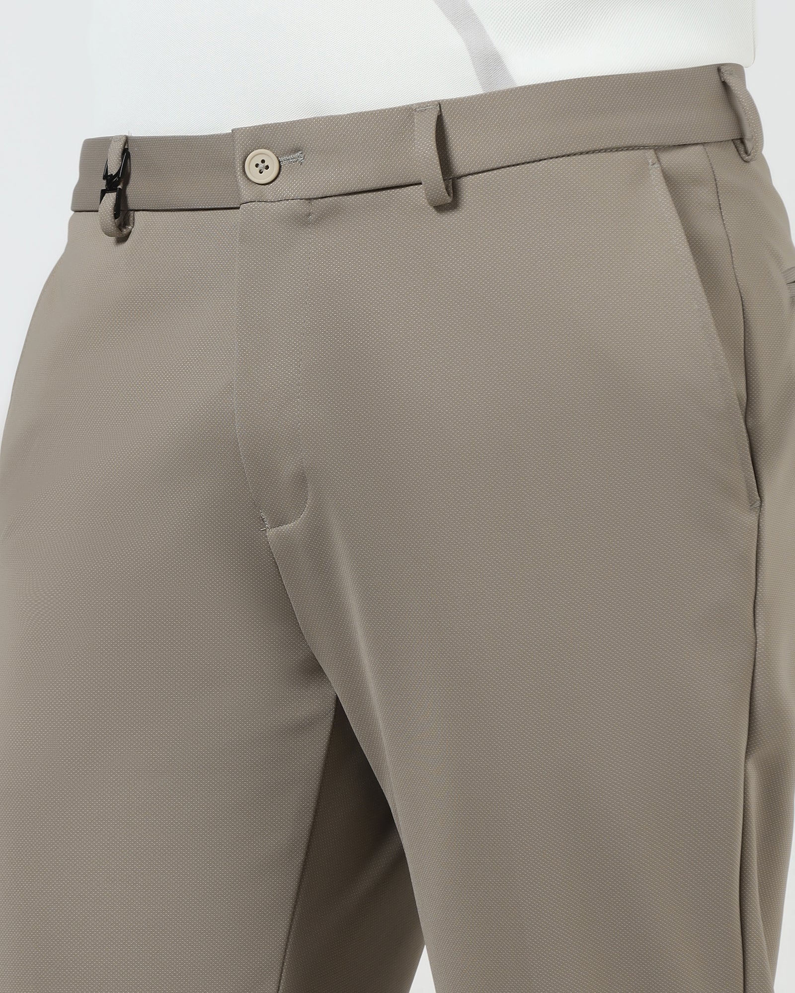 Beige TechPro Textured Trouser - Meteor - Image 4