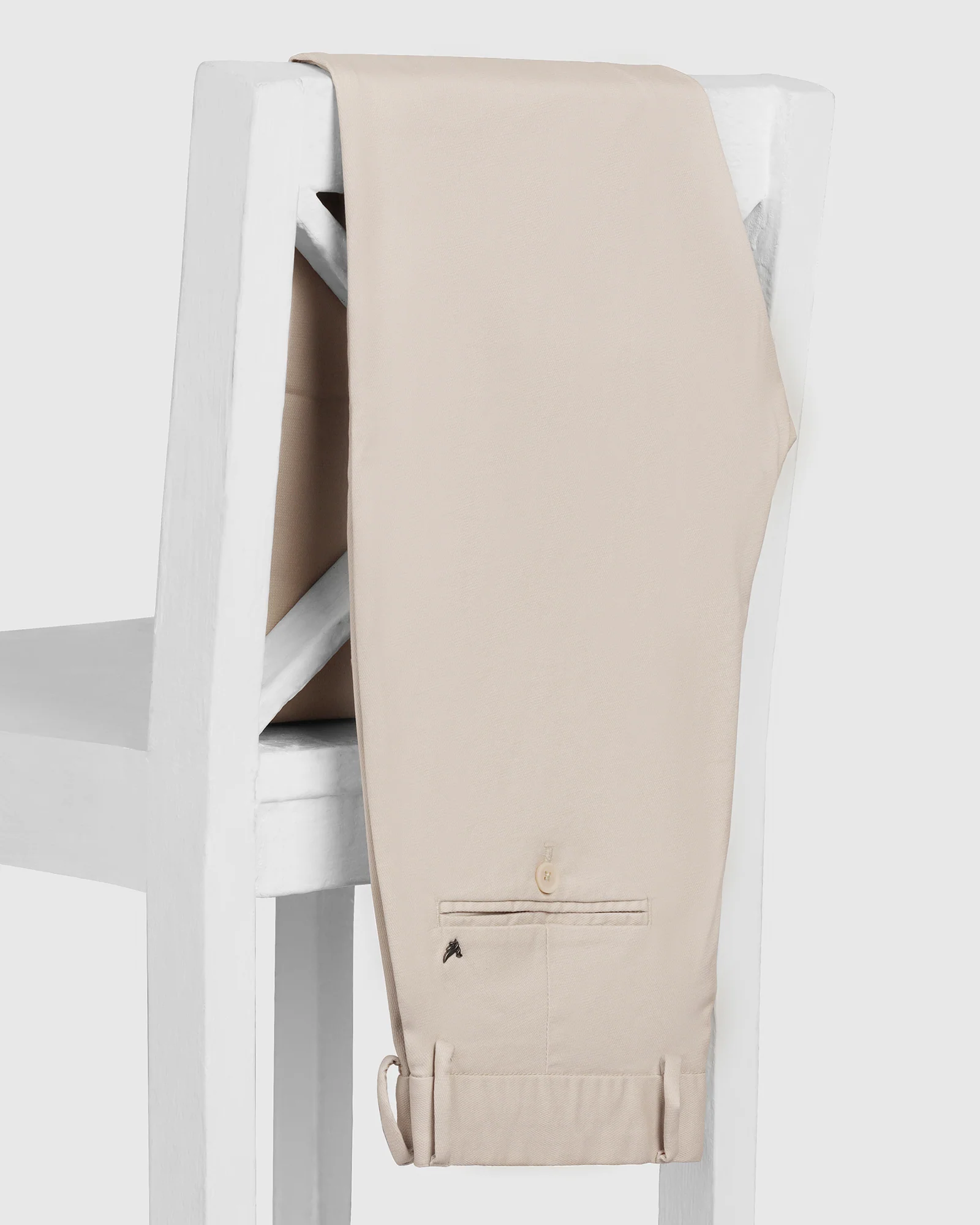 Beige Textured Khakis - Murray - Image 5