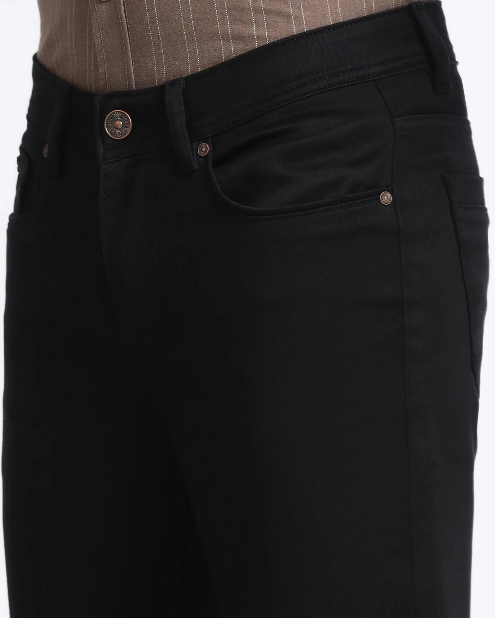 Black Bleed Zero Slim Comfort Jeans - Abto - Image 4