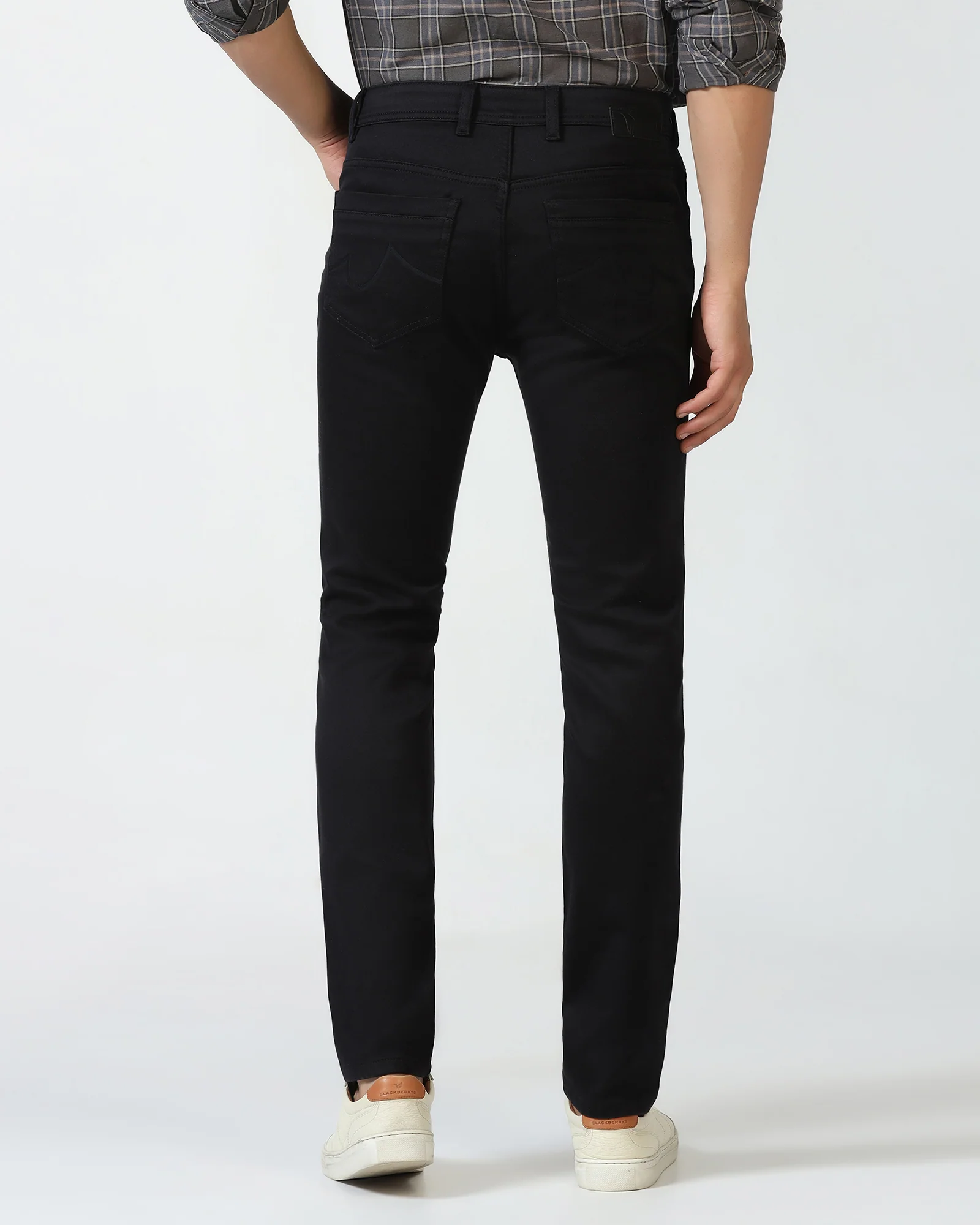 Black Bleed Zero Slim Fit Jeans - Abto - Image 2