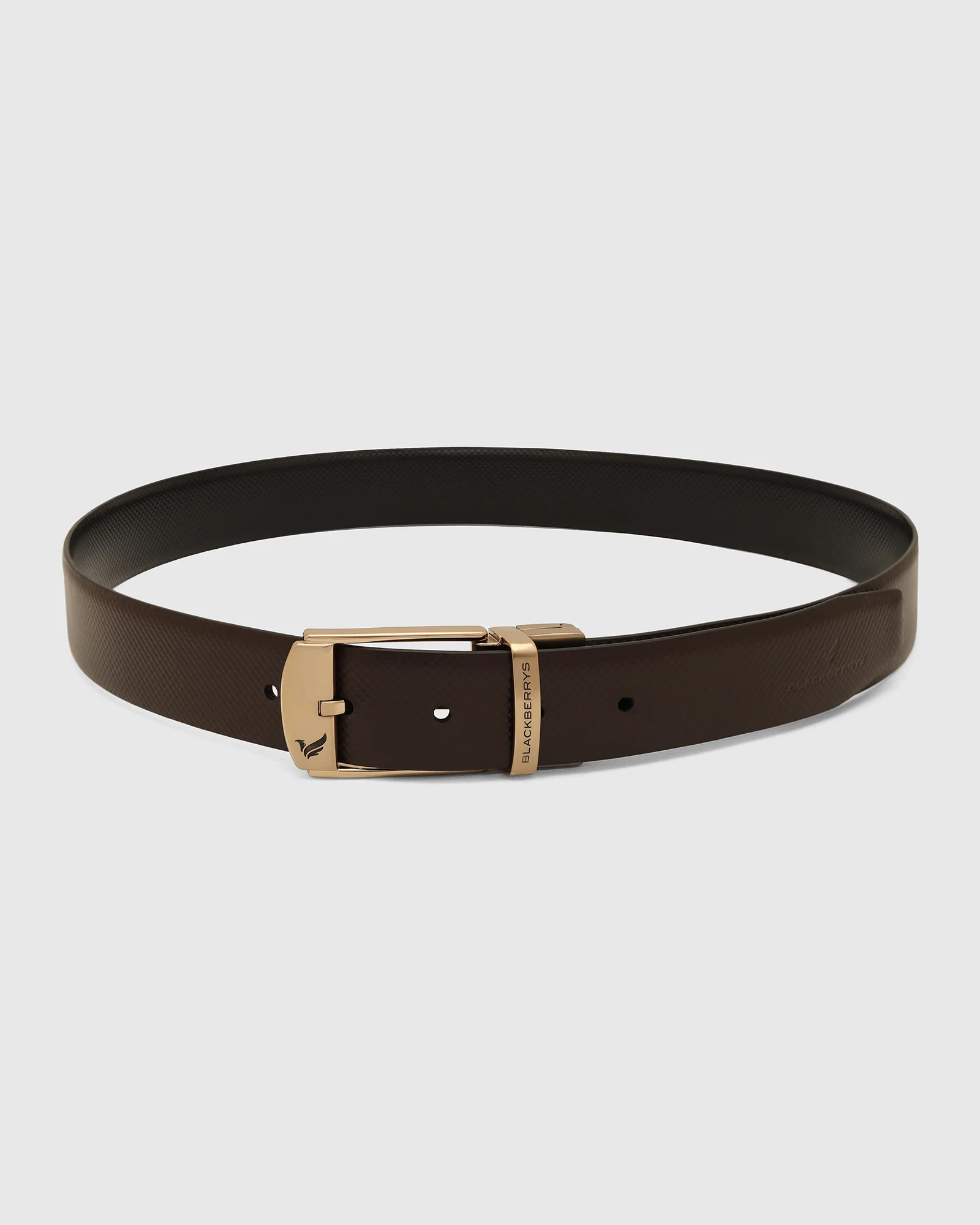 Leather Revesible Black & Brown Solid Belt - Wendoline - Image 5