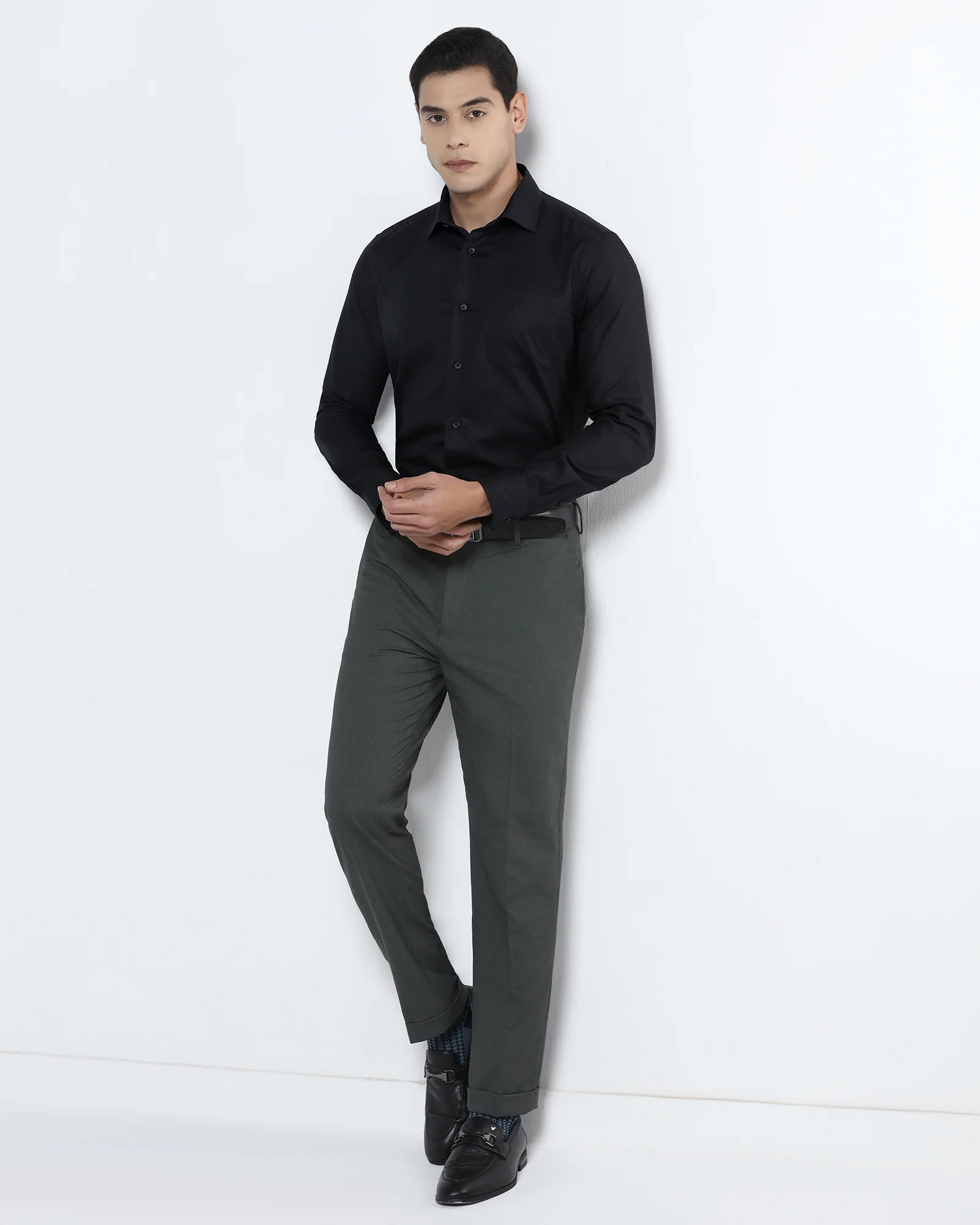 Black Check Shirt - Phylem - Image 8