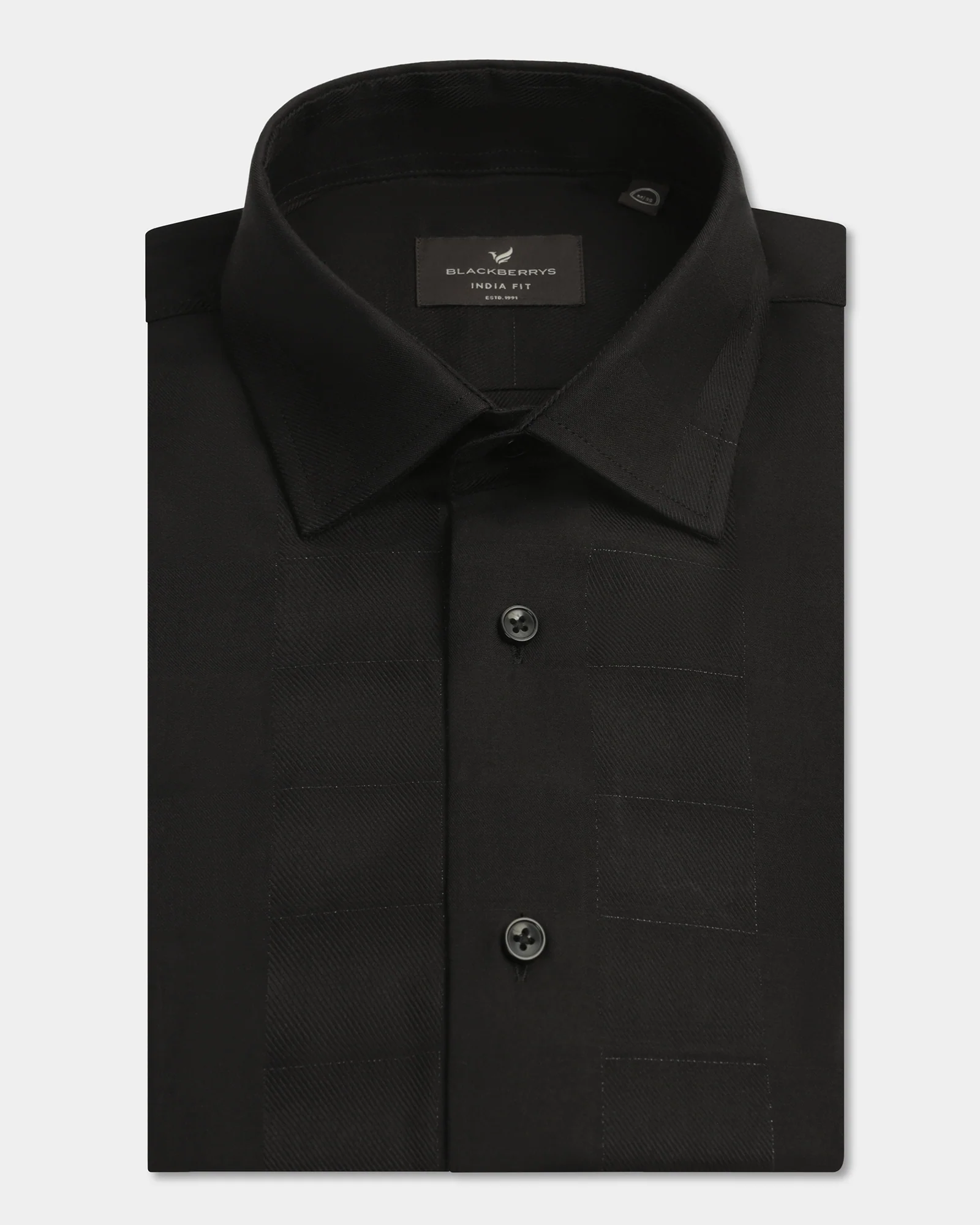 Black Check Shirt - Rainer - Image 5