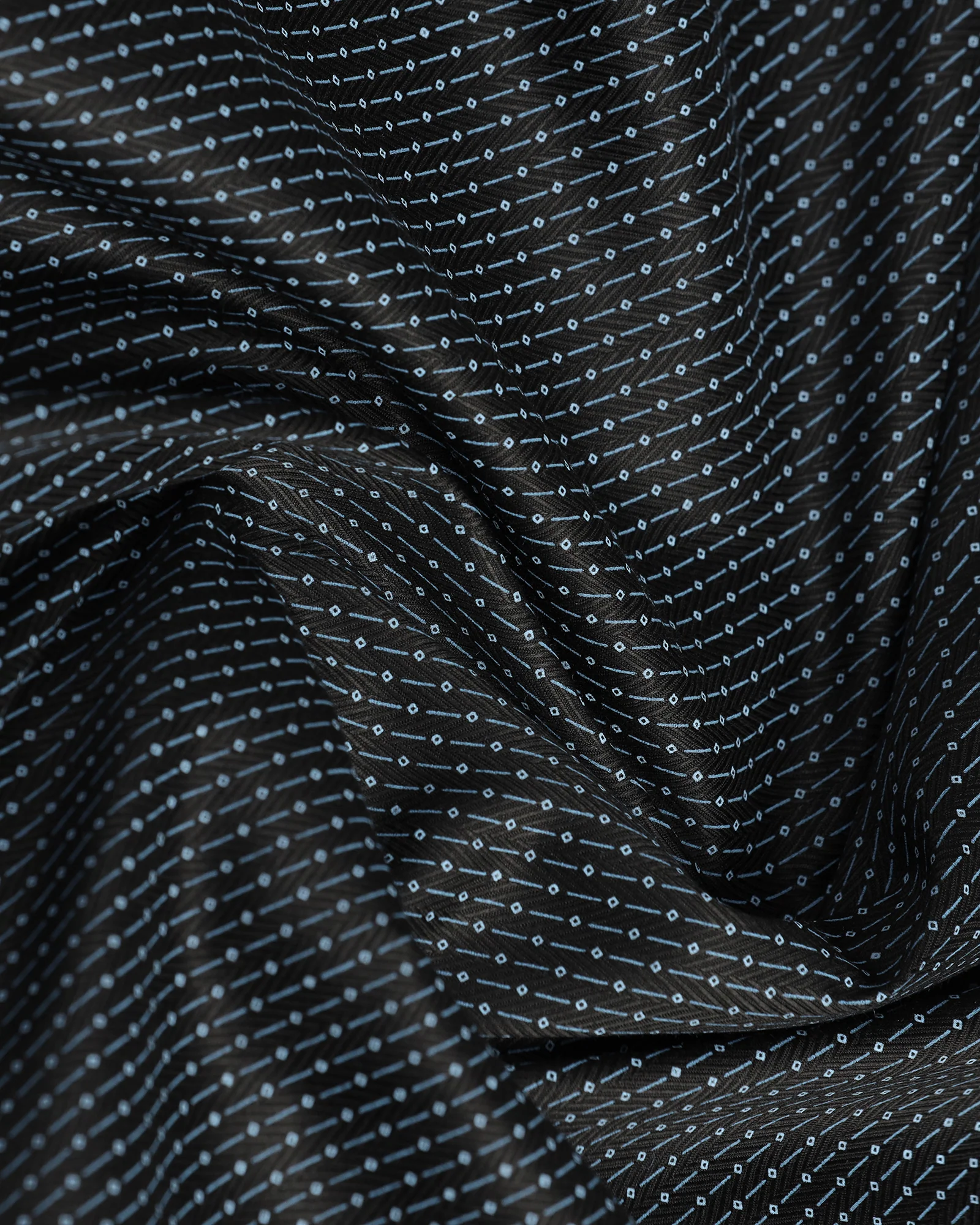 Black Unwrinkle Printed Shirt - Radiant - Image 6