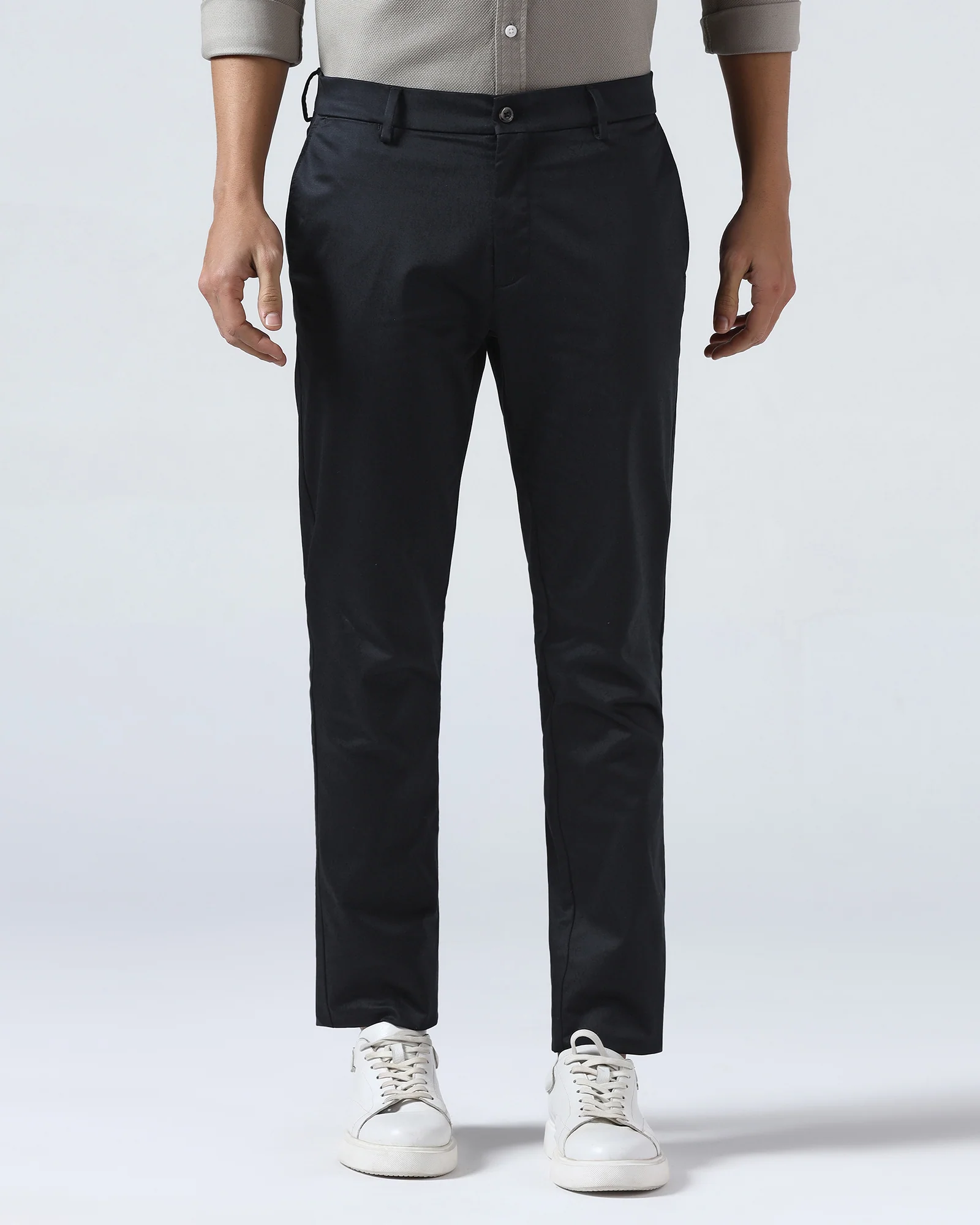 Black Non Iron Solid Khaki - Cypres - Image 3