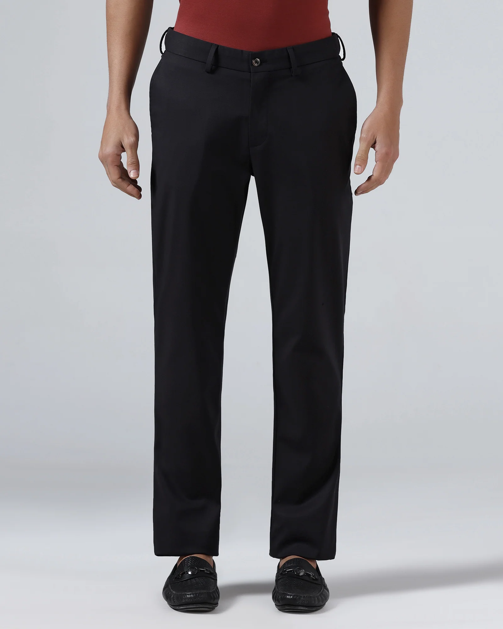 Black Non Iron Solid Khaki - Maple - Image 3