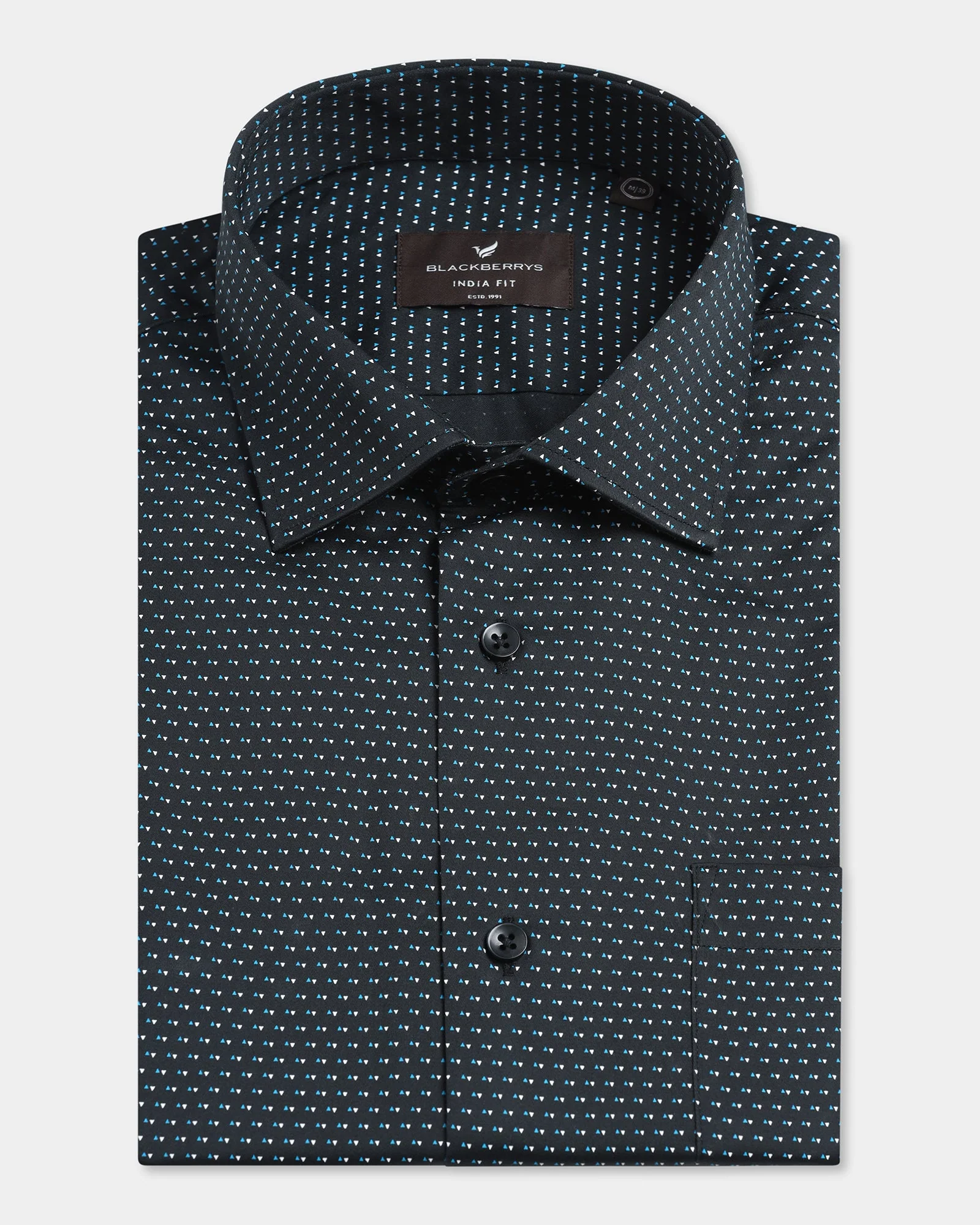Black Printed Shirt - Rapid - Image 5