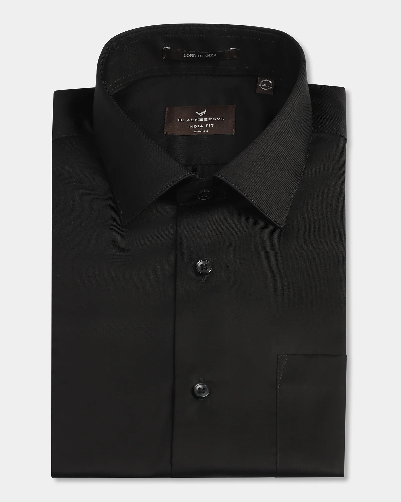 Black Solid Shirt - Dawn - Image 5