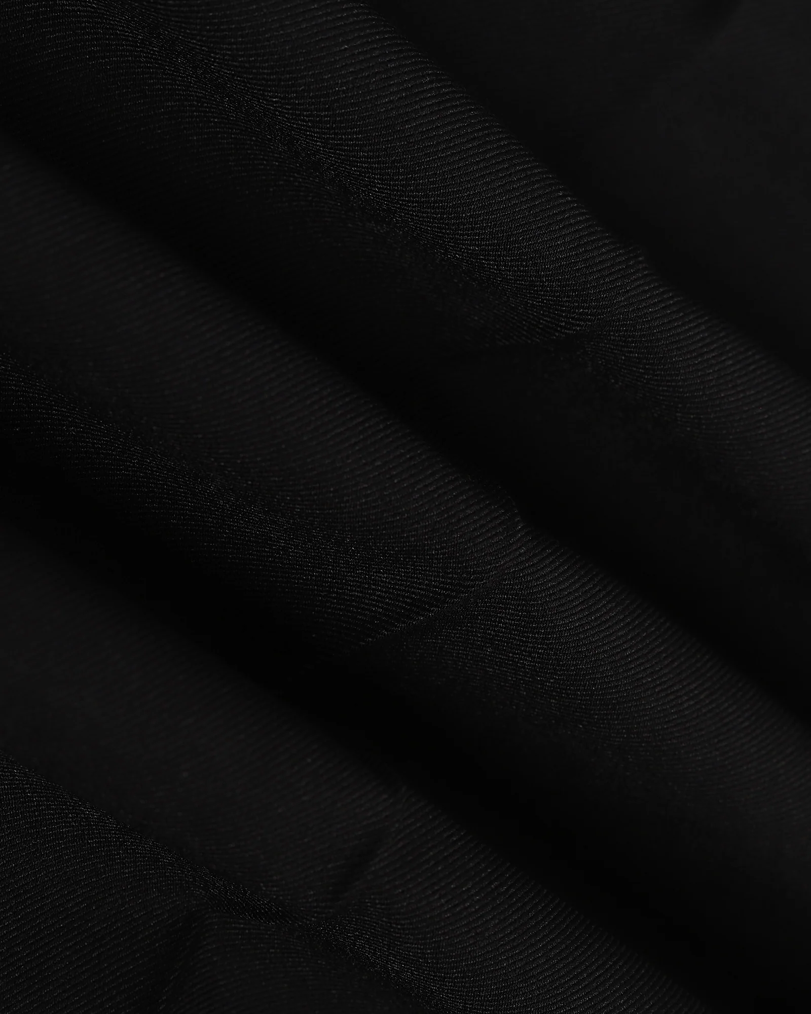 Black Solid Trouser - Black-265 - Image 6