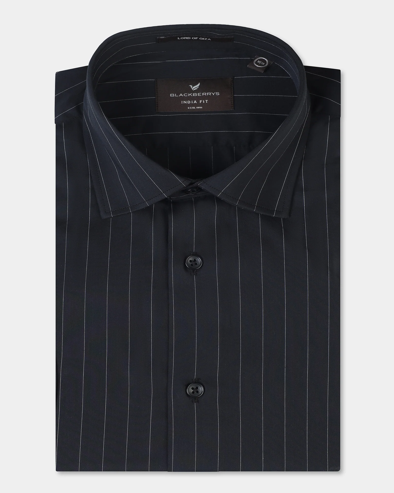 Black Stripe Shirt - Eager - Image 5