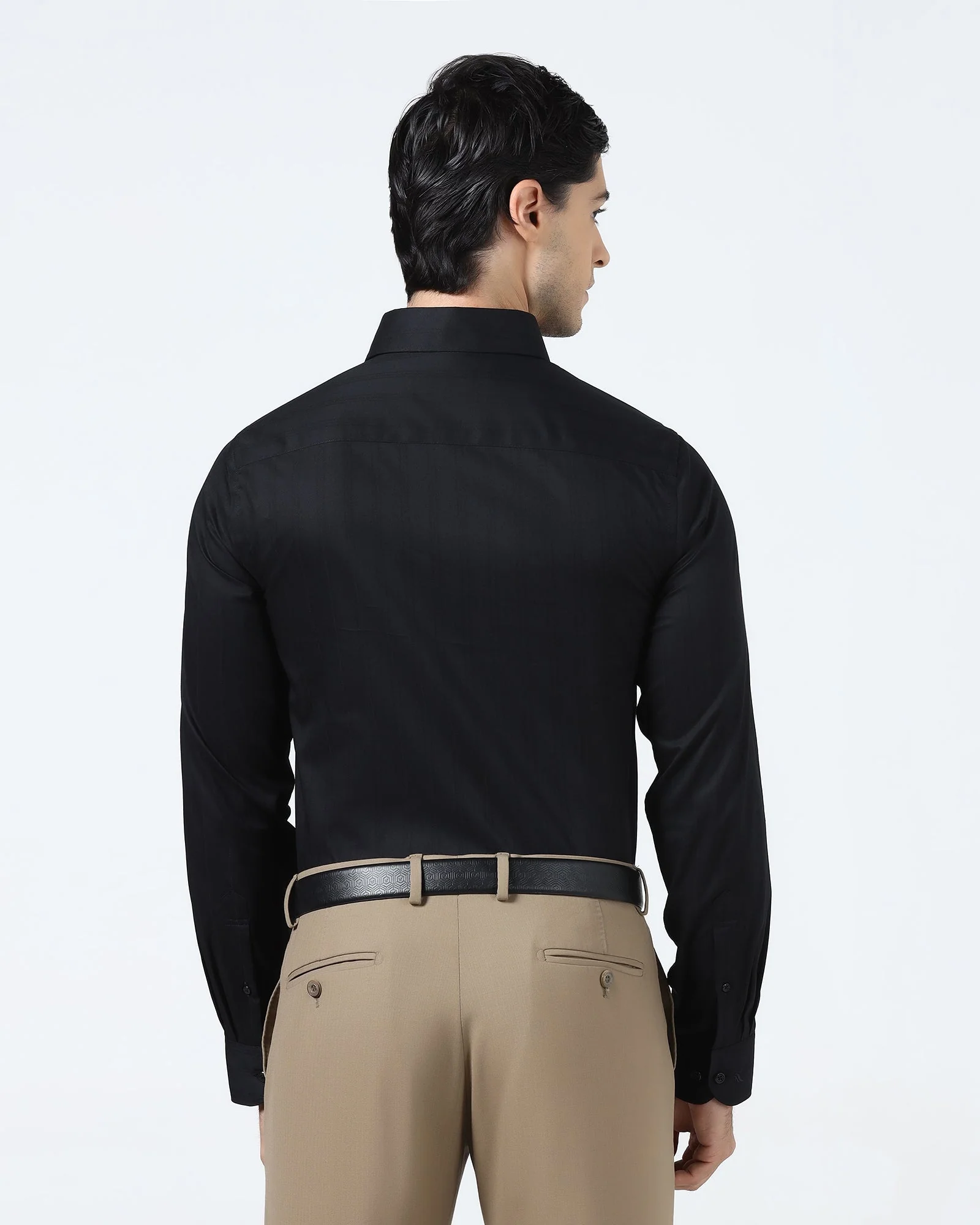Black Stripe Shirt - Phloem - Image 2