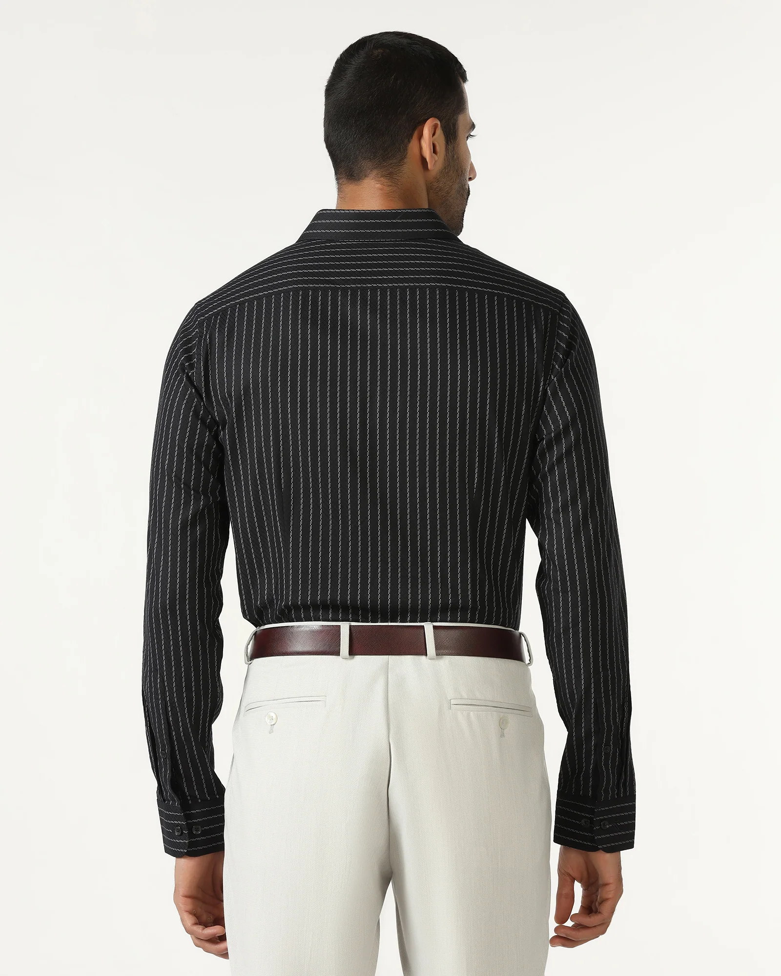 Black Stripe Shirt - Rooter - Image 2