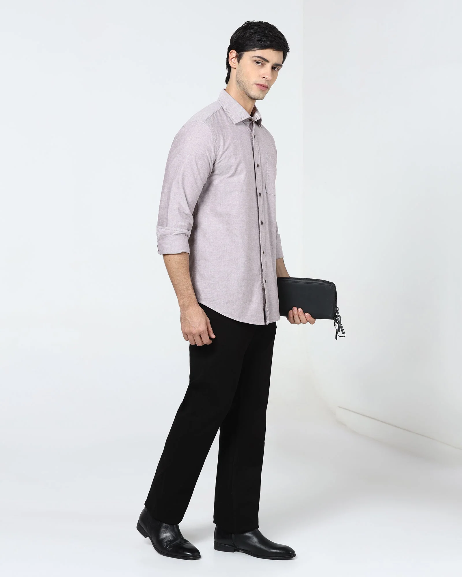 Black Super Clean Straight Comfort Jeans - Egmont - Image 7