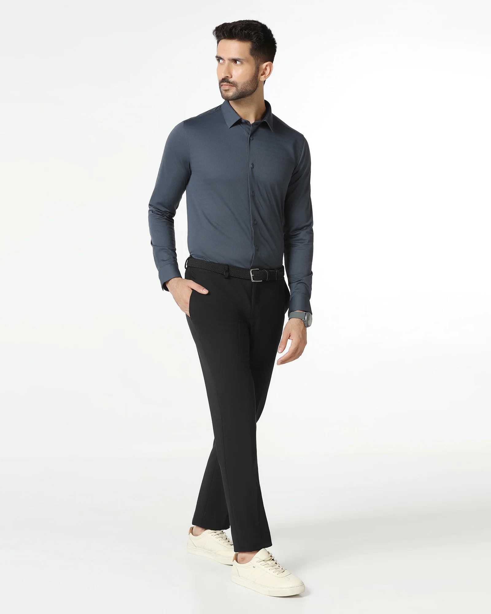 Black TechPro Solid Trouser - Dean - Image 6