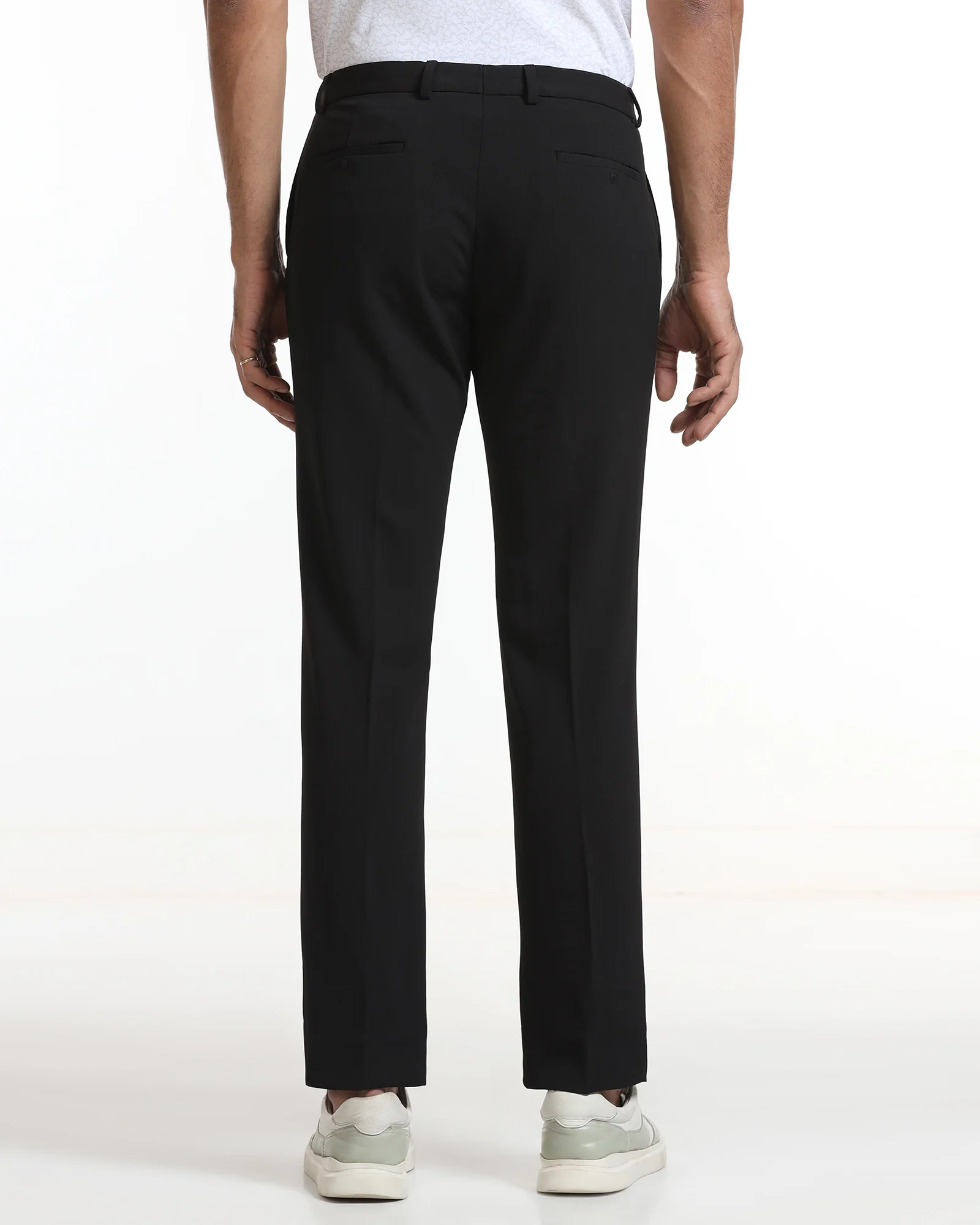 Black TechPro Stripe Trouser - Martini - Image 2
