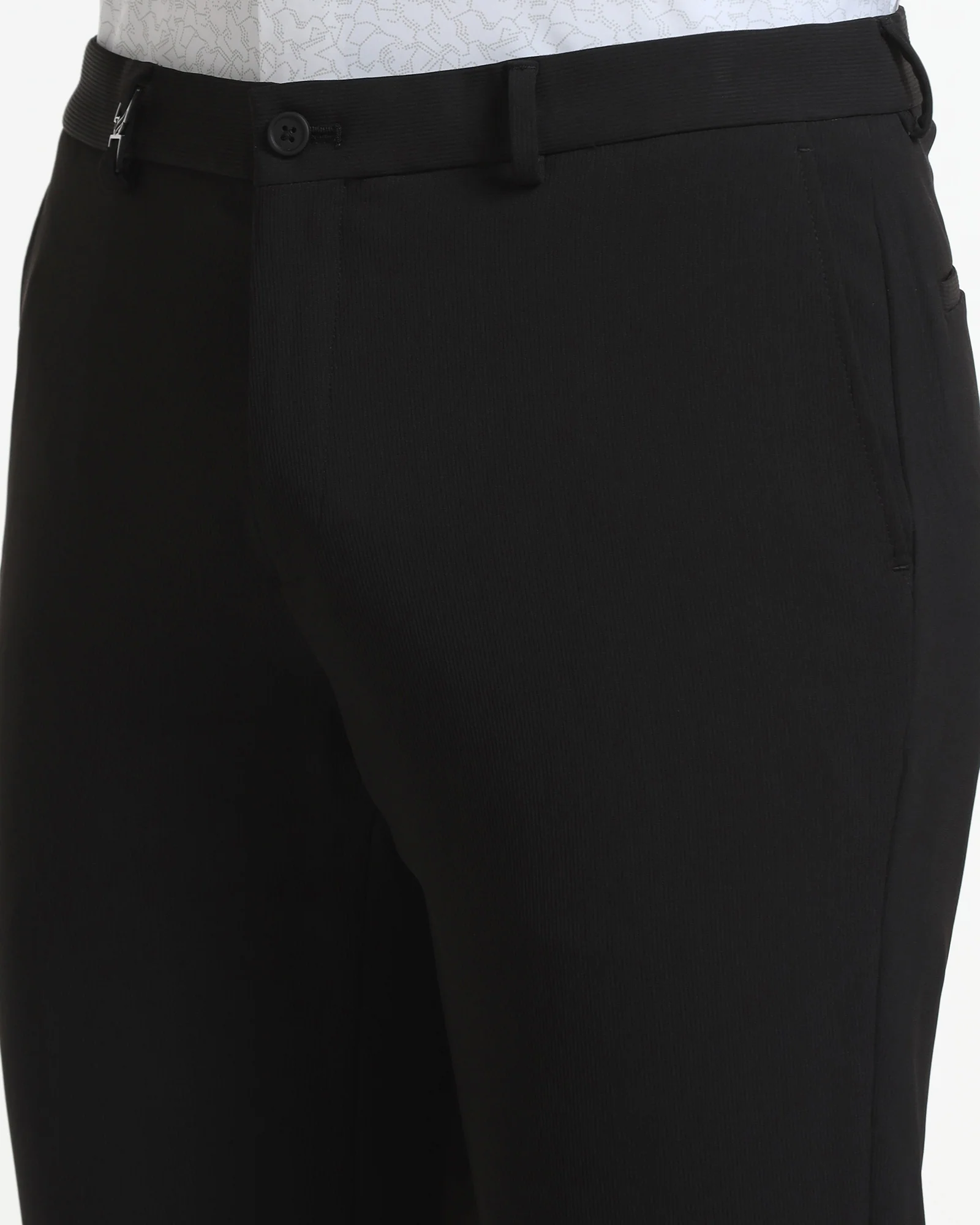 Black TechPro Stripe Trouser - Martini - Image 4