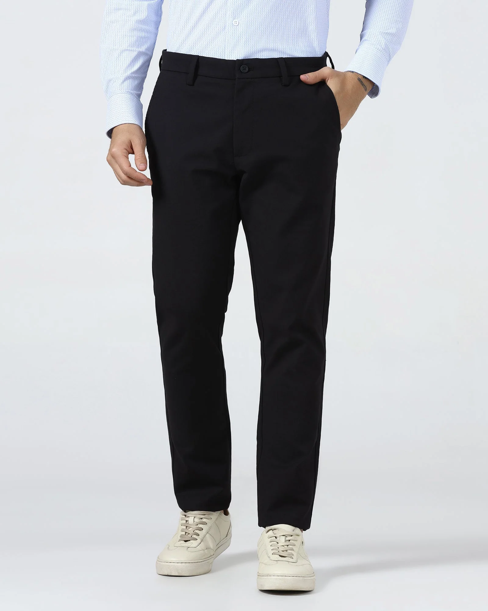 Black TechPro Textured Khaki - Pando