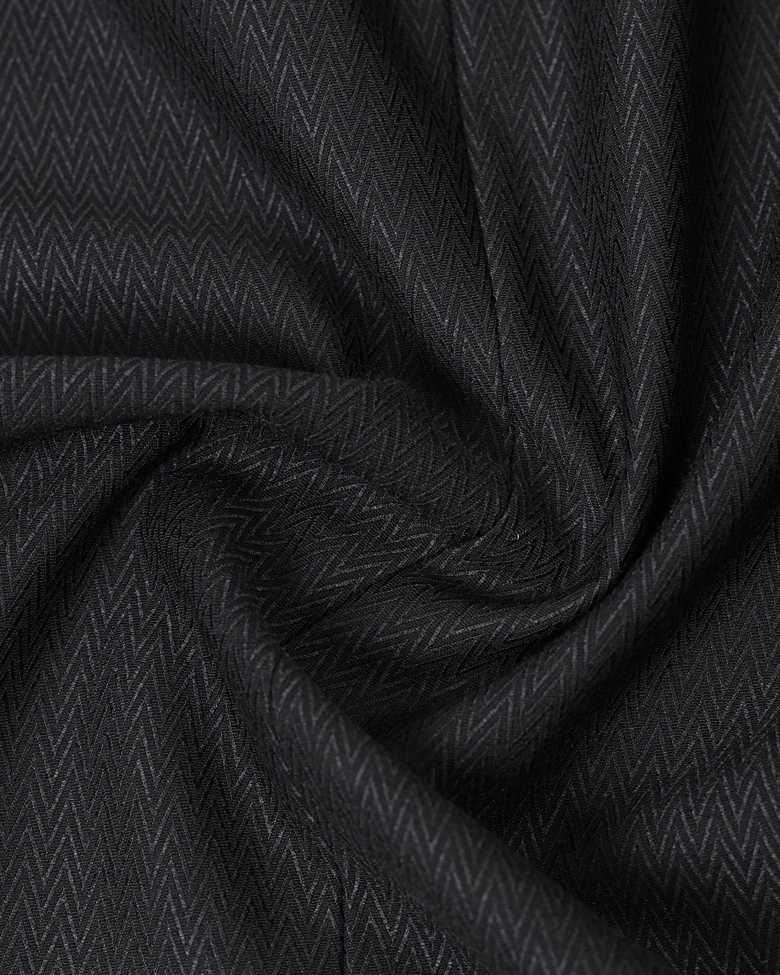 Black Textured Blazer - Proots - Image 5