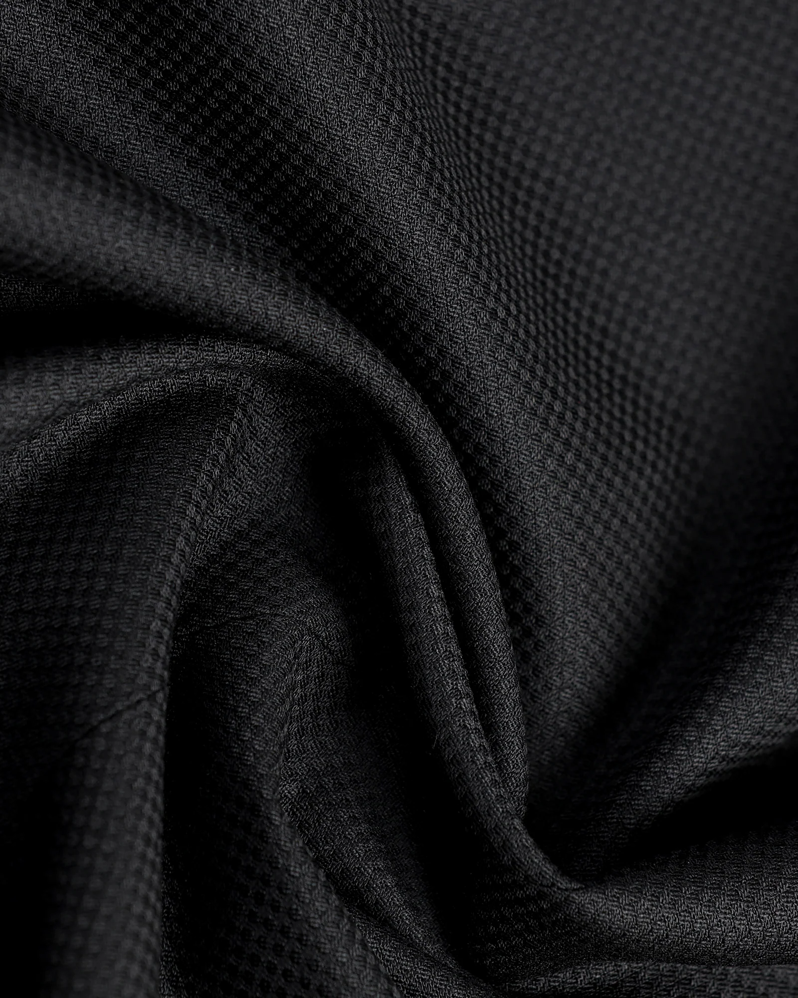 Black Three Piece Textured Suit - Kova - Image 6