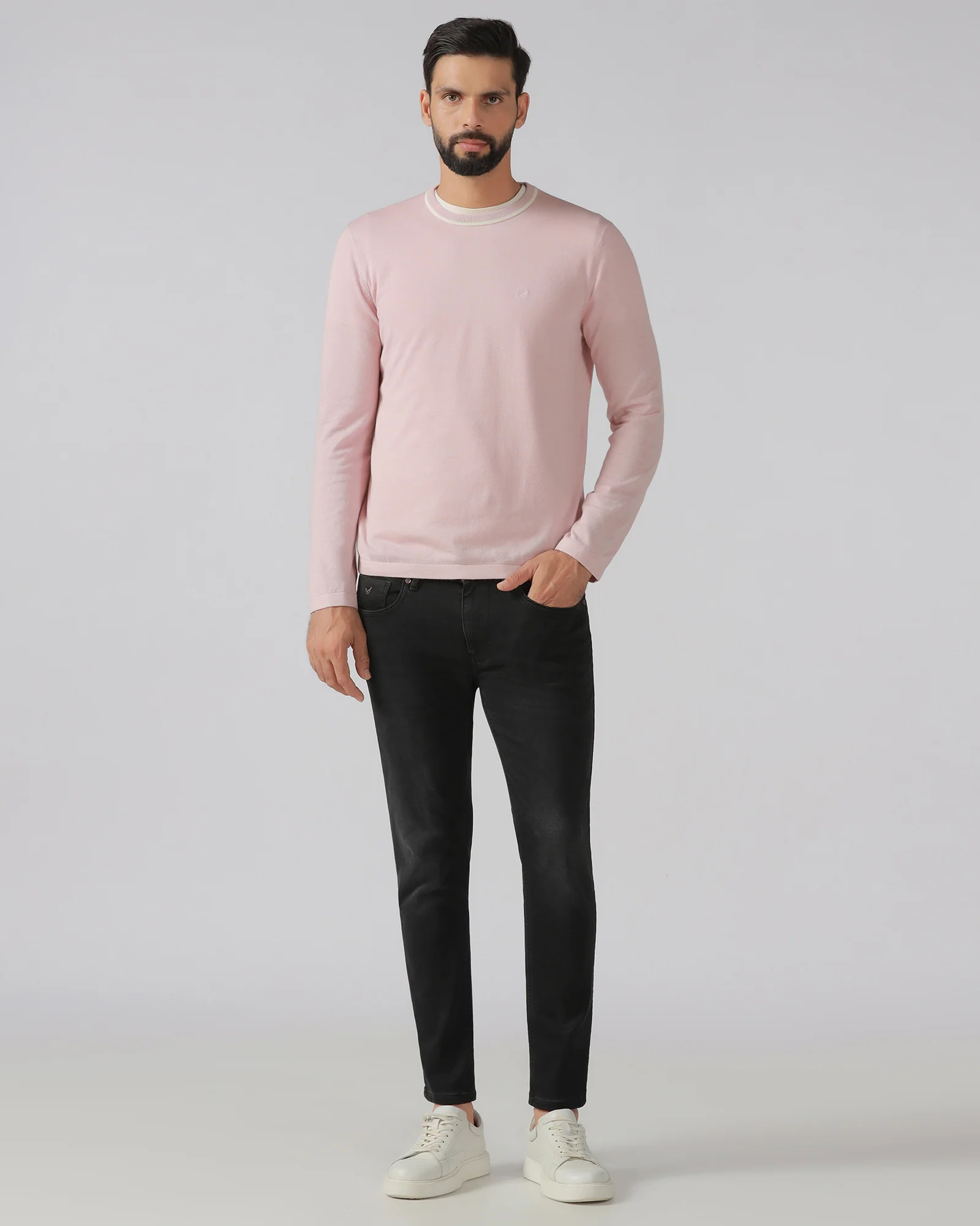 Black Ultrasoft Skinny Cropped Jeans - Alfons