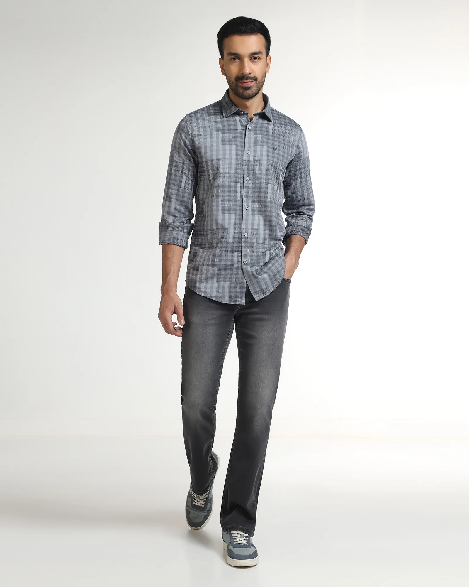 Black Ultrasoft Straight Comfort Jeans - Calus