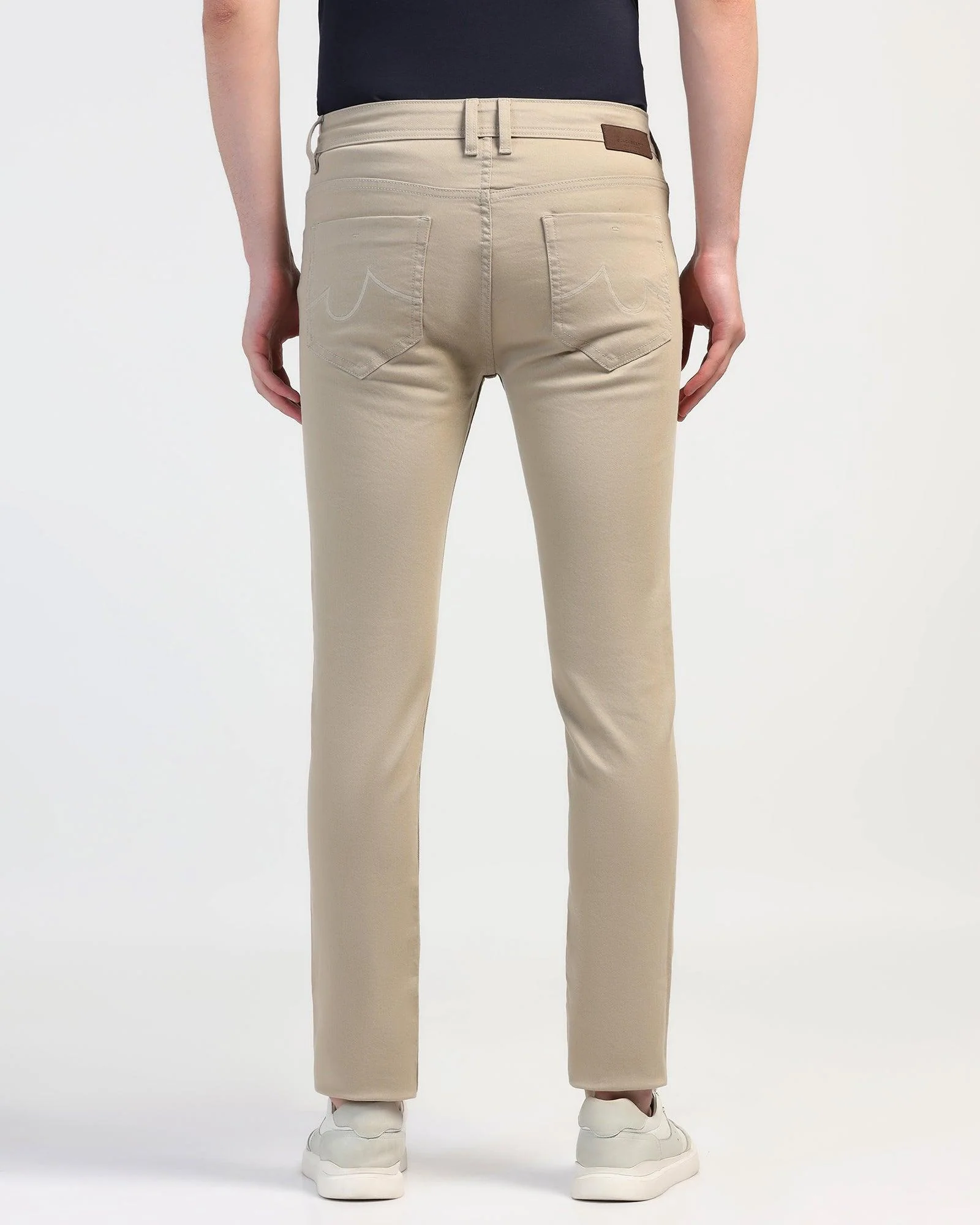 Bleed Zero Slim Yonk Fit Beige Jeans - Rene - Image 2