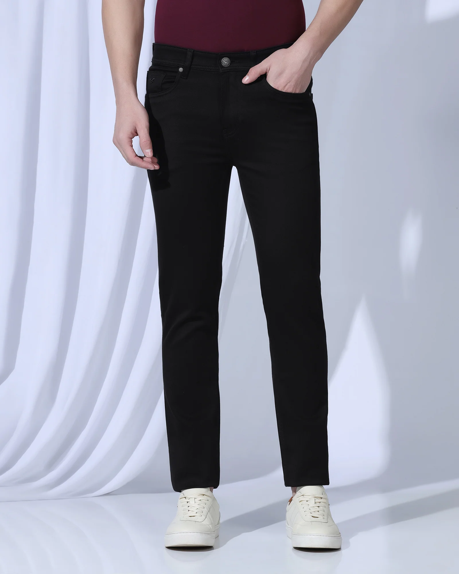 Bleed Zero Slim Yonk Fit Black Jeans - Abto - Image 3