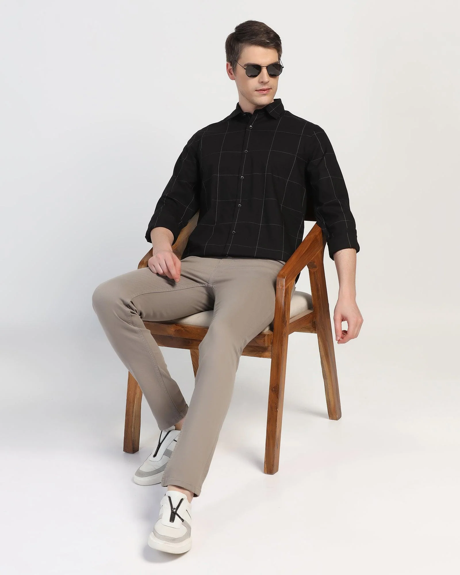 Bleed Zero Slim Yonk Fit Grey Jeans - Rene - Image 7