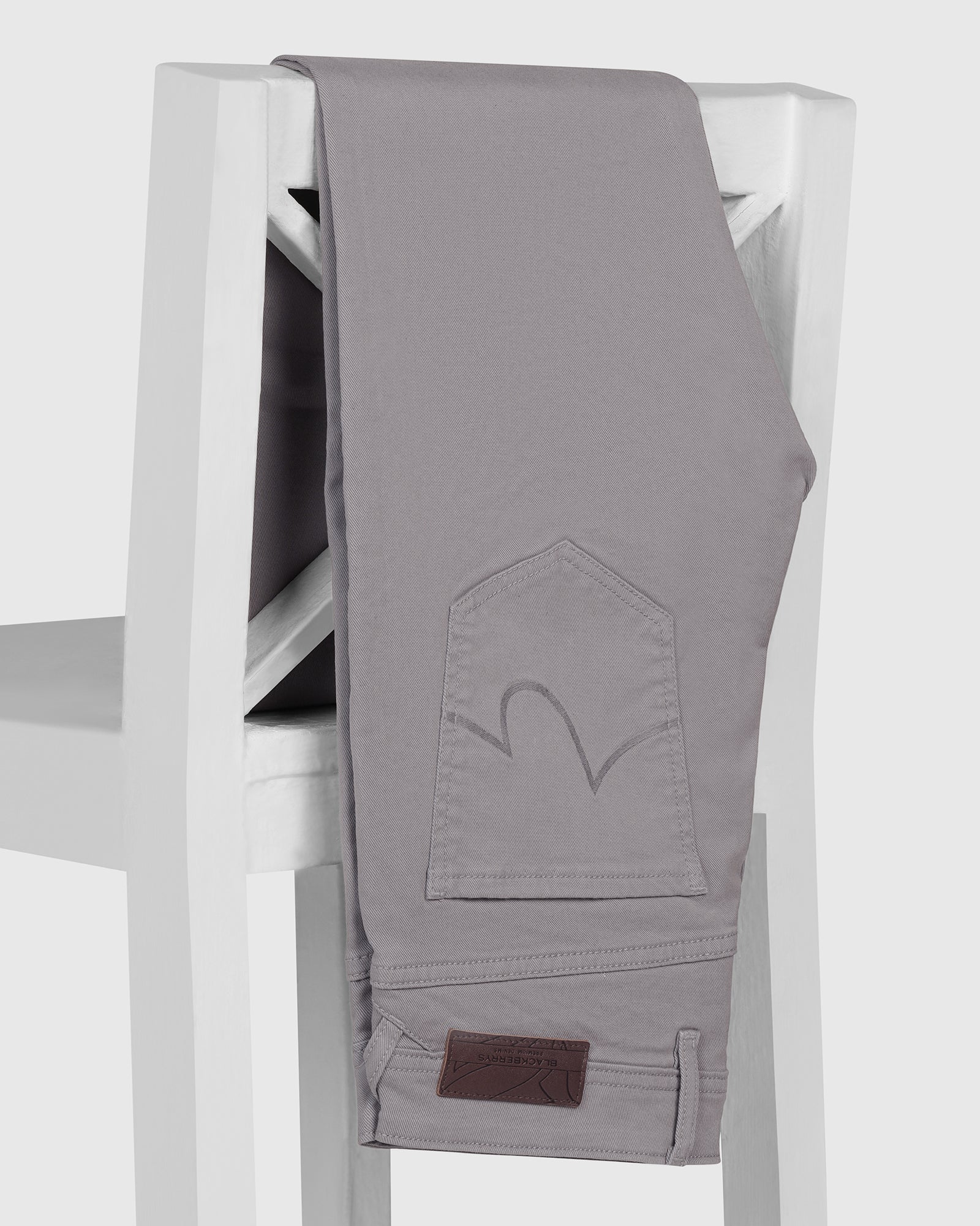 Bleed Zero Slim Yonk Fit Light Grey Jeans - Rene - Image 5