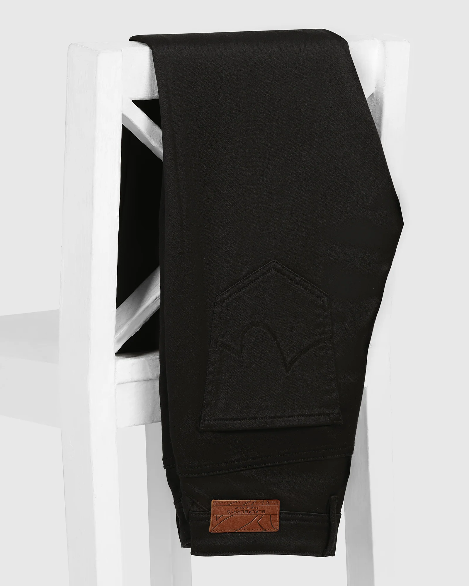 Bleed Zero Straight Comfort Duke Fit Black Jeans - Abto - Image 5
