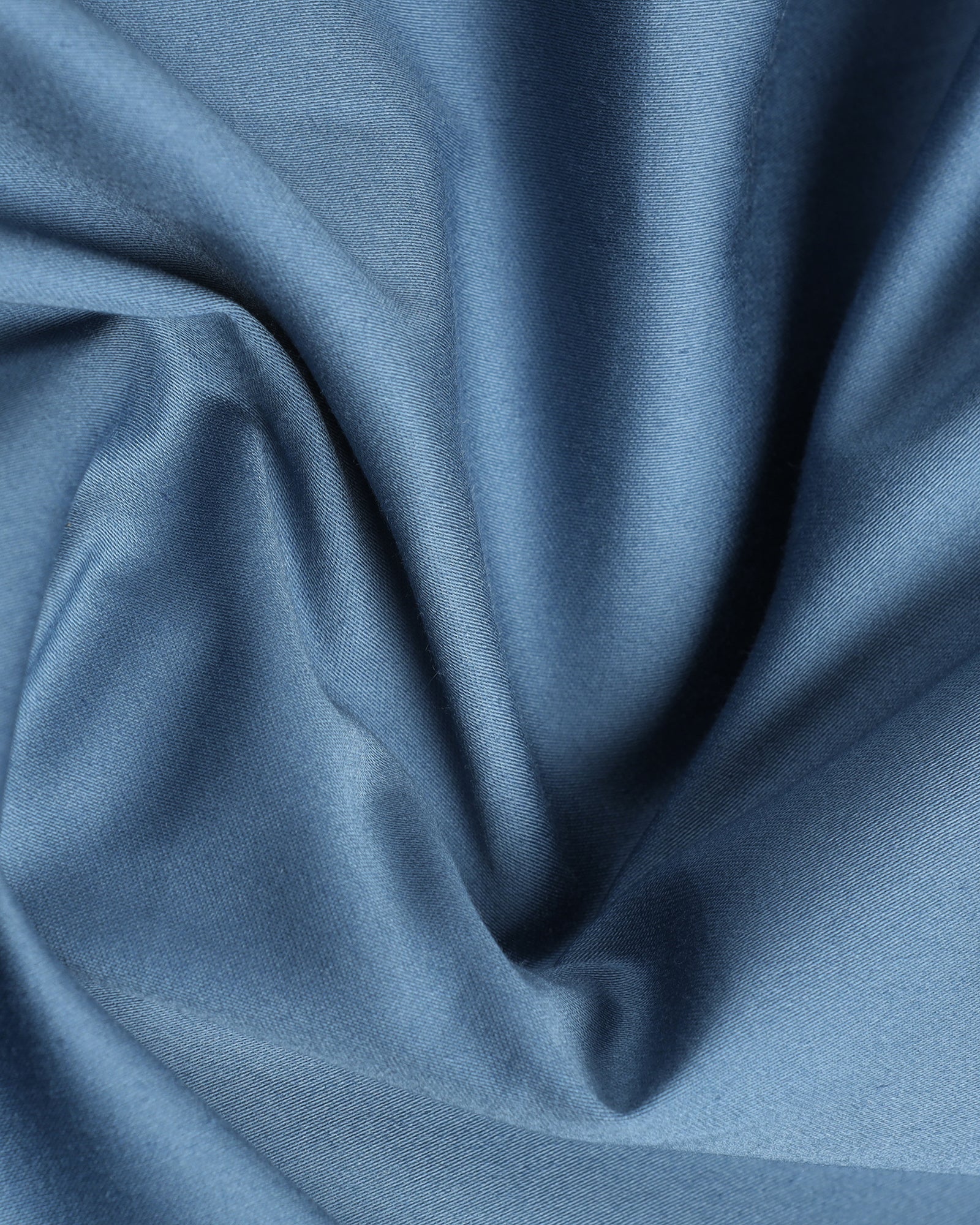 Blue Non Iron Solid Shirt - Liviya - Image 6
