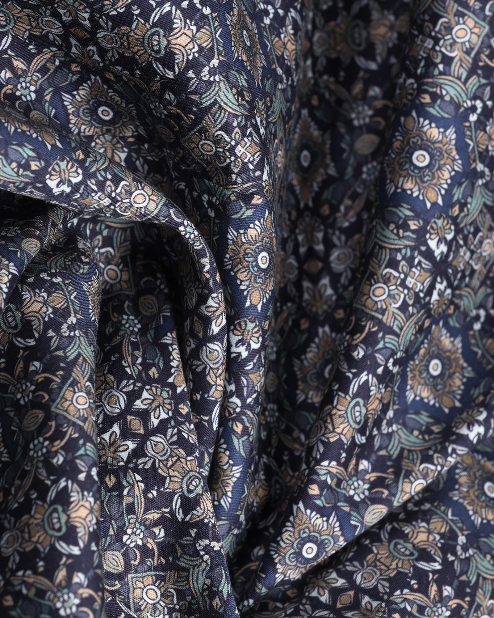 Blue Printed Shirt - Royce - Image 6