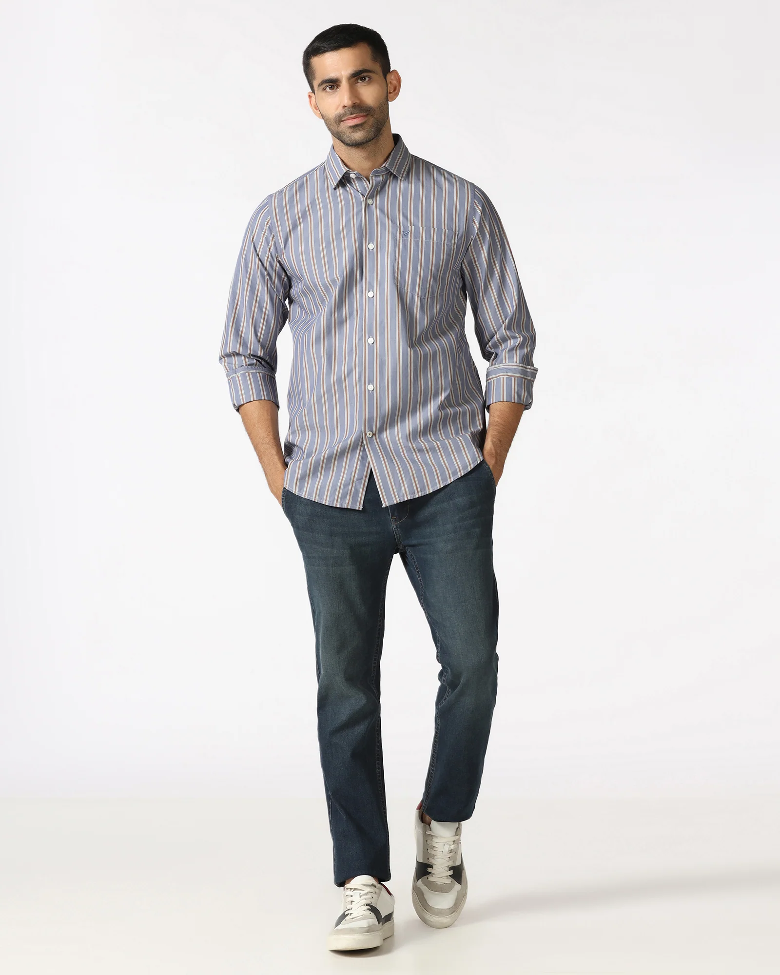Blue Stripe Shirt - Florian - Image 3