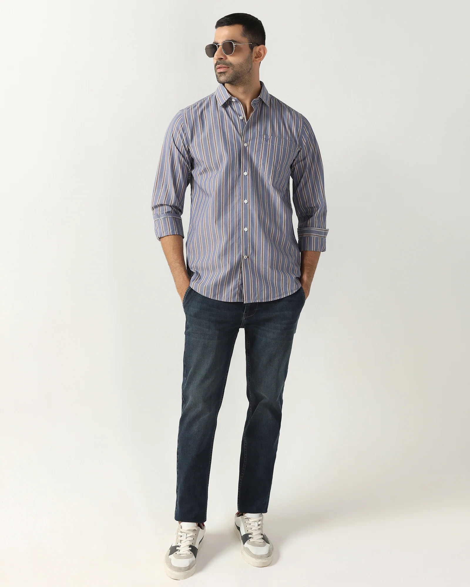 Blue Stripe Shirt - Florian - Image 9