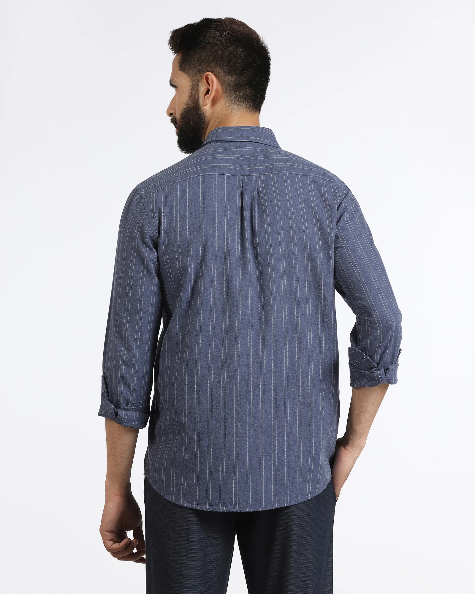Blue Stripe Shirt - Numo - Image 2
