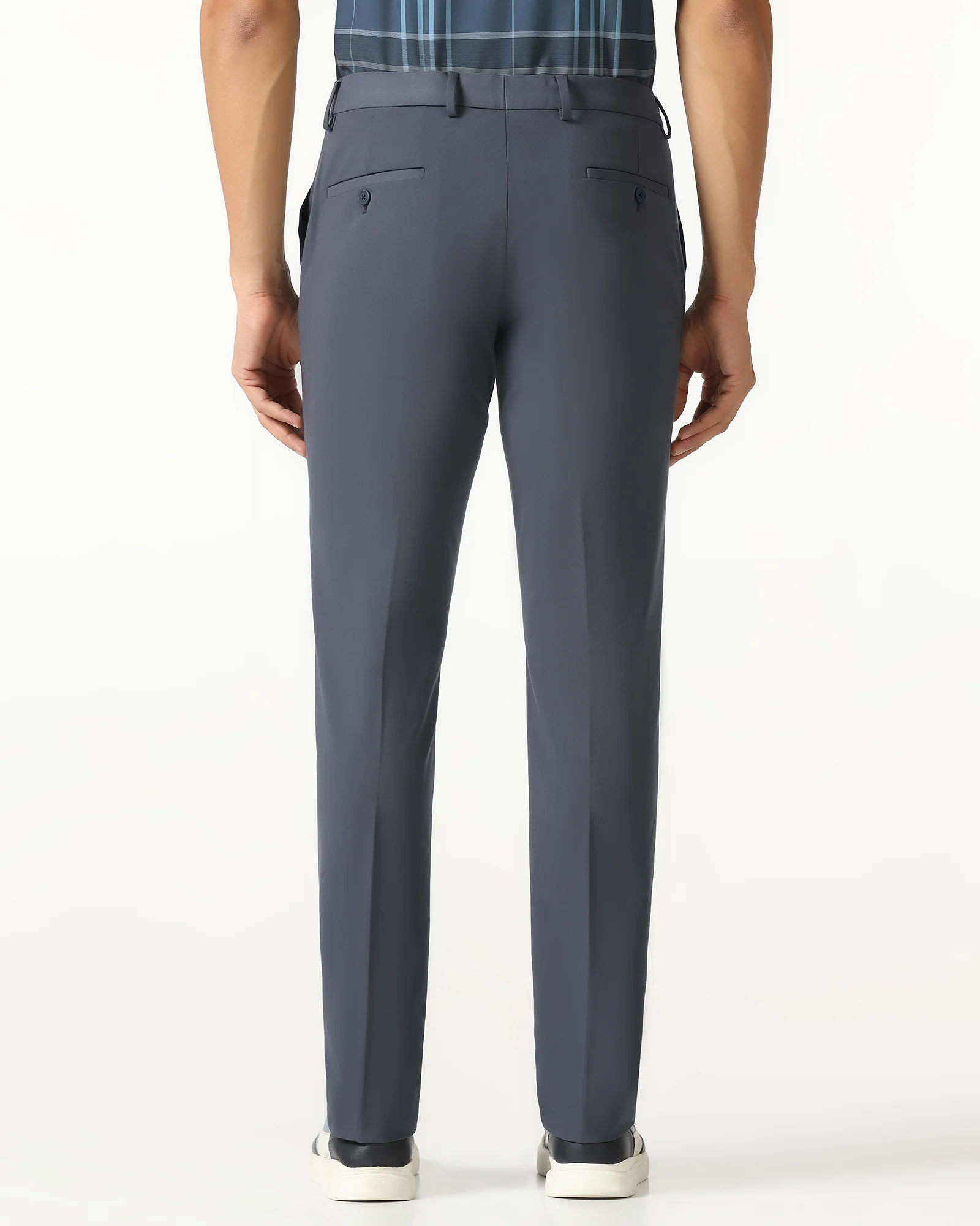 Blue TechPro Solid Trouser - Dean - Image 2