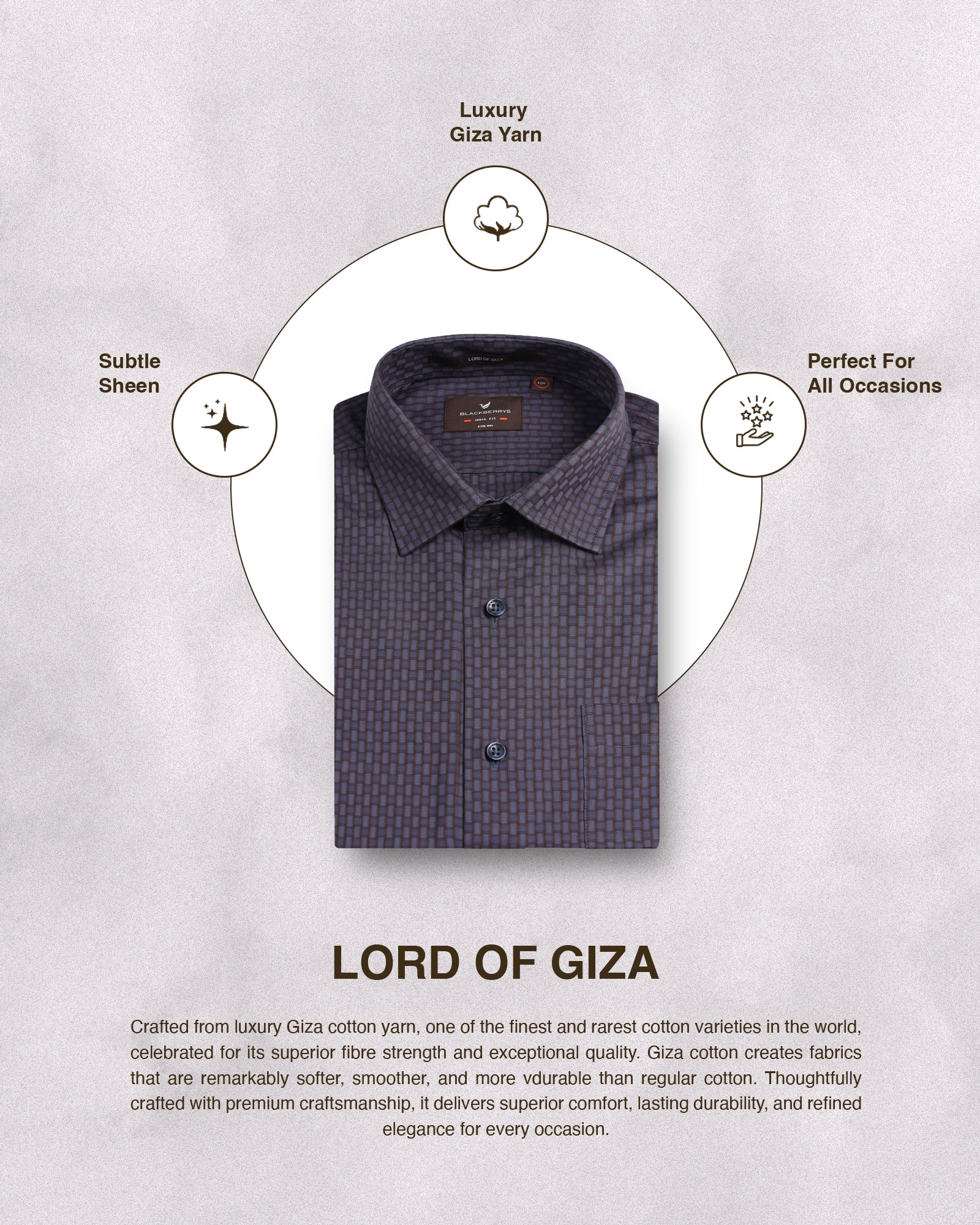 Blue Textured Shirt - Roster - Image 5