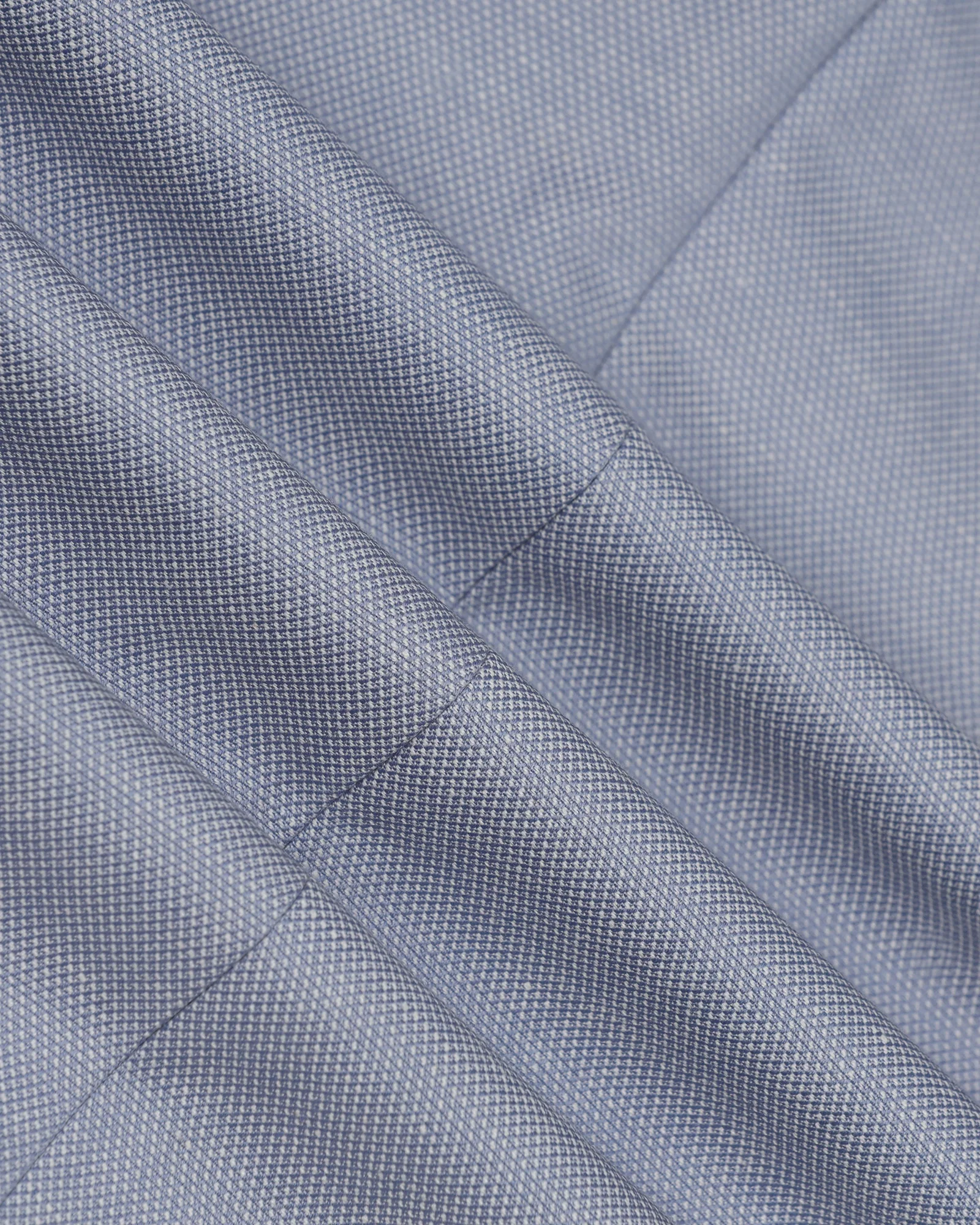 Blue Textured Trouser - Dort - Image 6