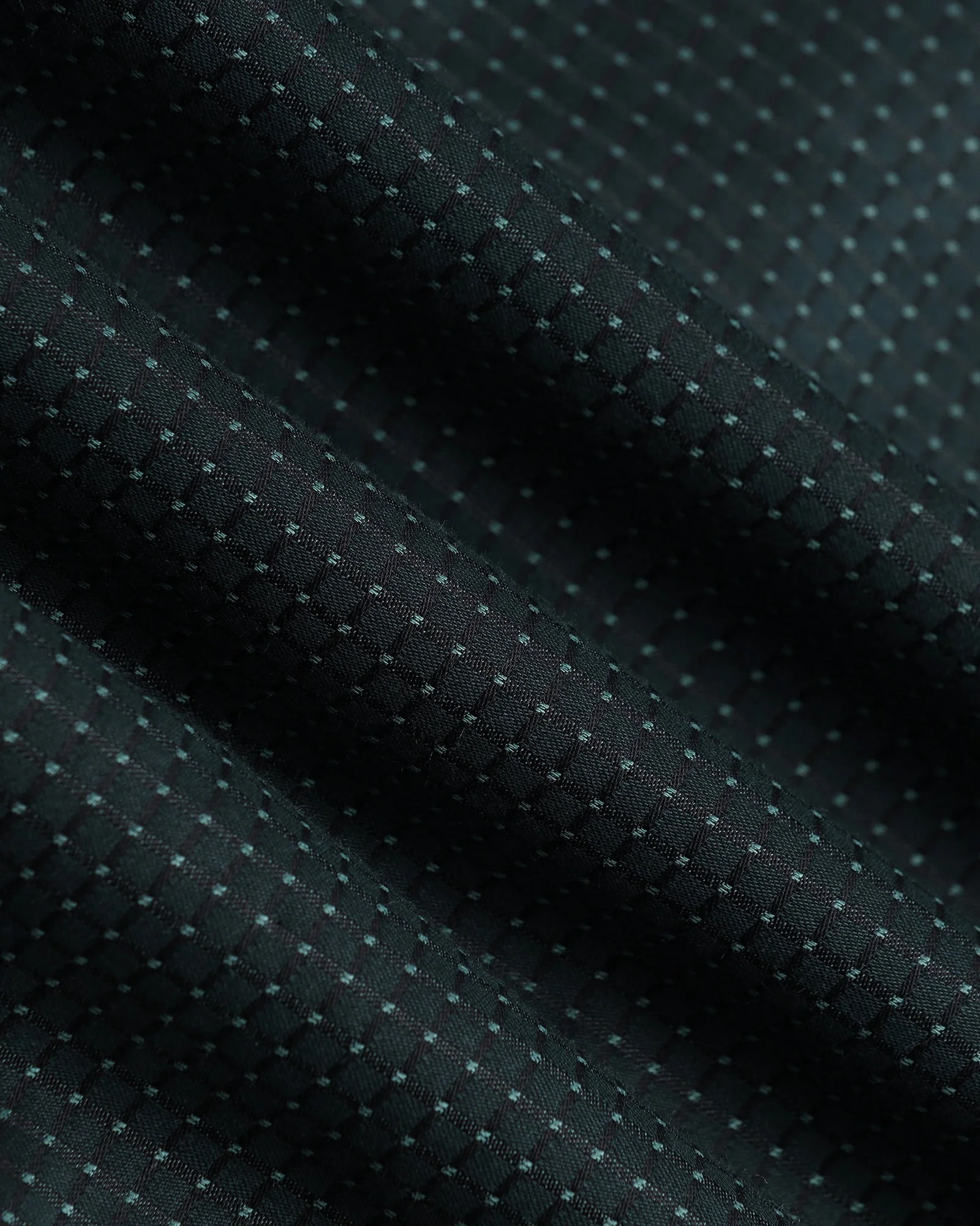 Bottle Green Textured Shirt - Atlas - Image 6